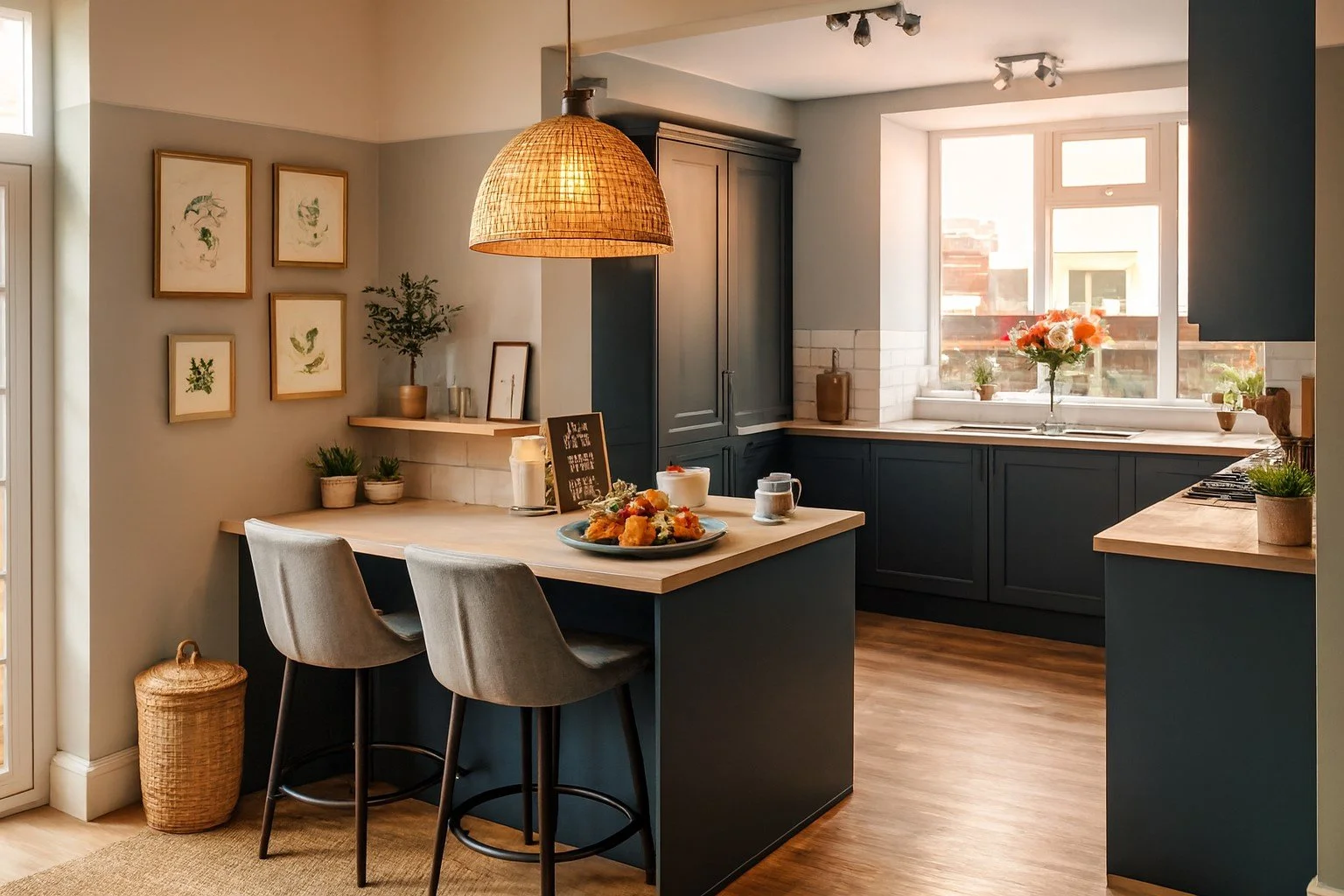 Codsall Kitchen Studio - Small Kitchen with Peninsula.jpeg