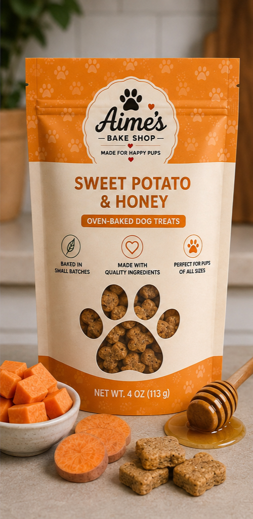 Sweet potato & Honey Treats