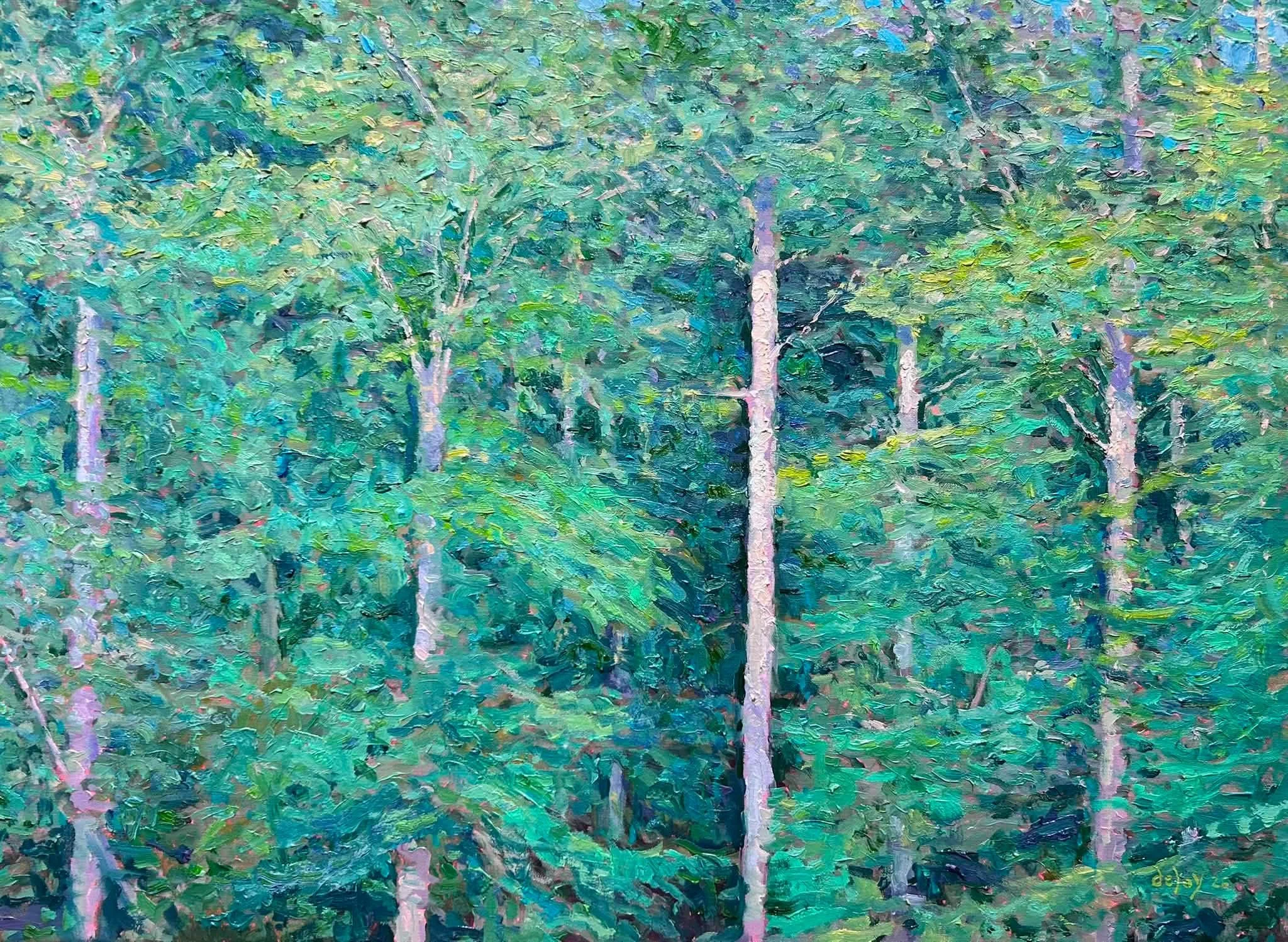 Melancholy Woods,  18x24 inches
oil on canvas
$700