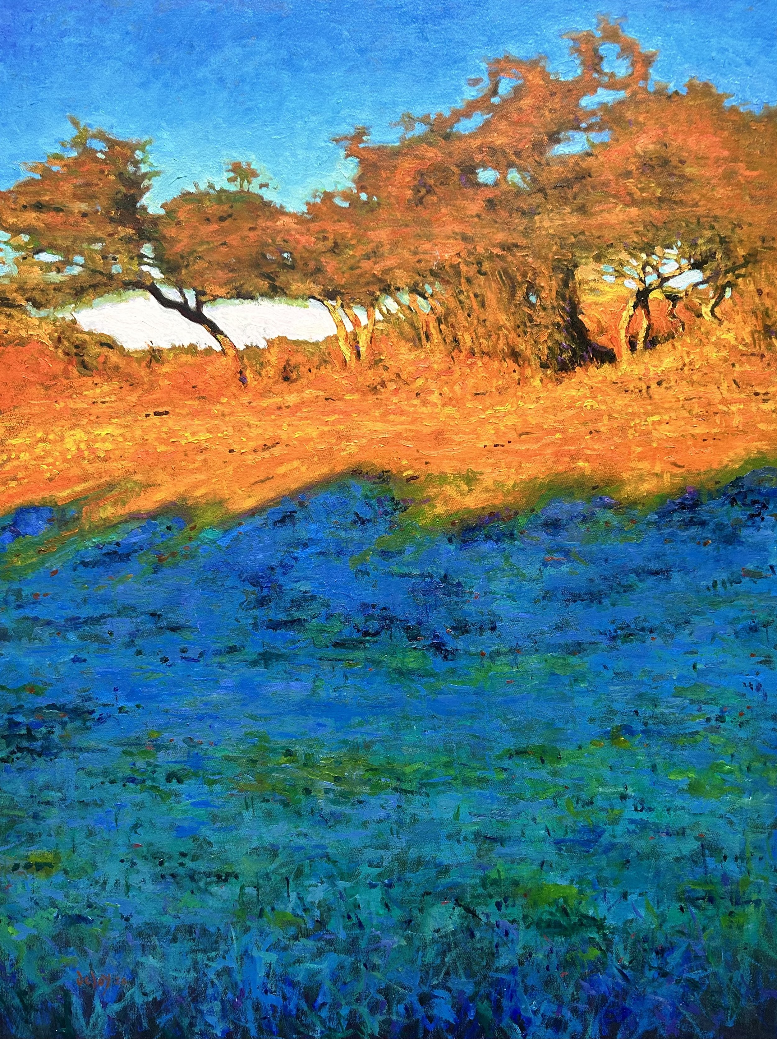 Dancing Oaks,  30x40 inches, oil on linen
$1,600