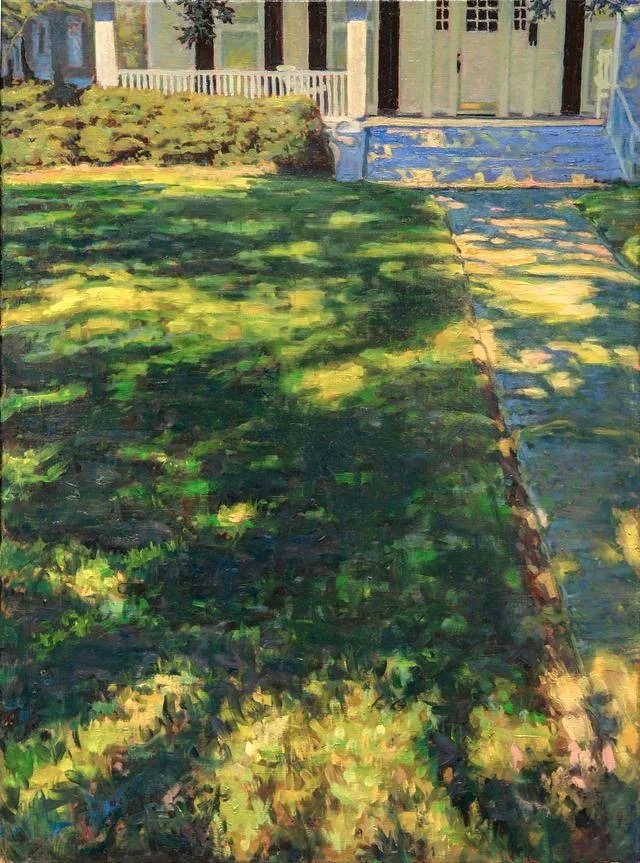 Blue Shadow Porch,  22x30 inches, oil on linen
SOLD