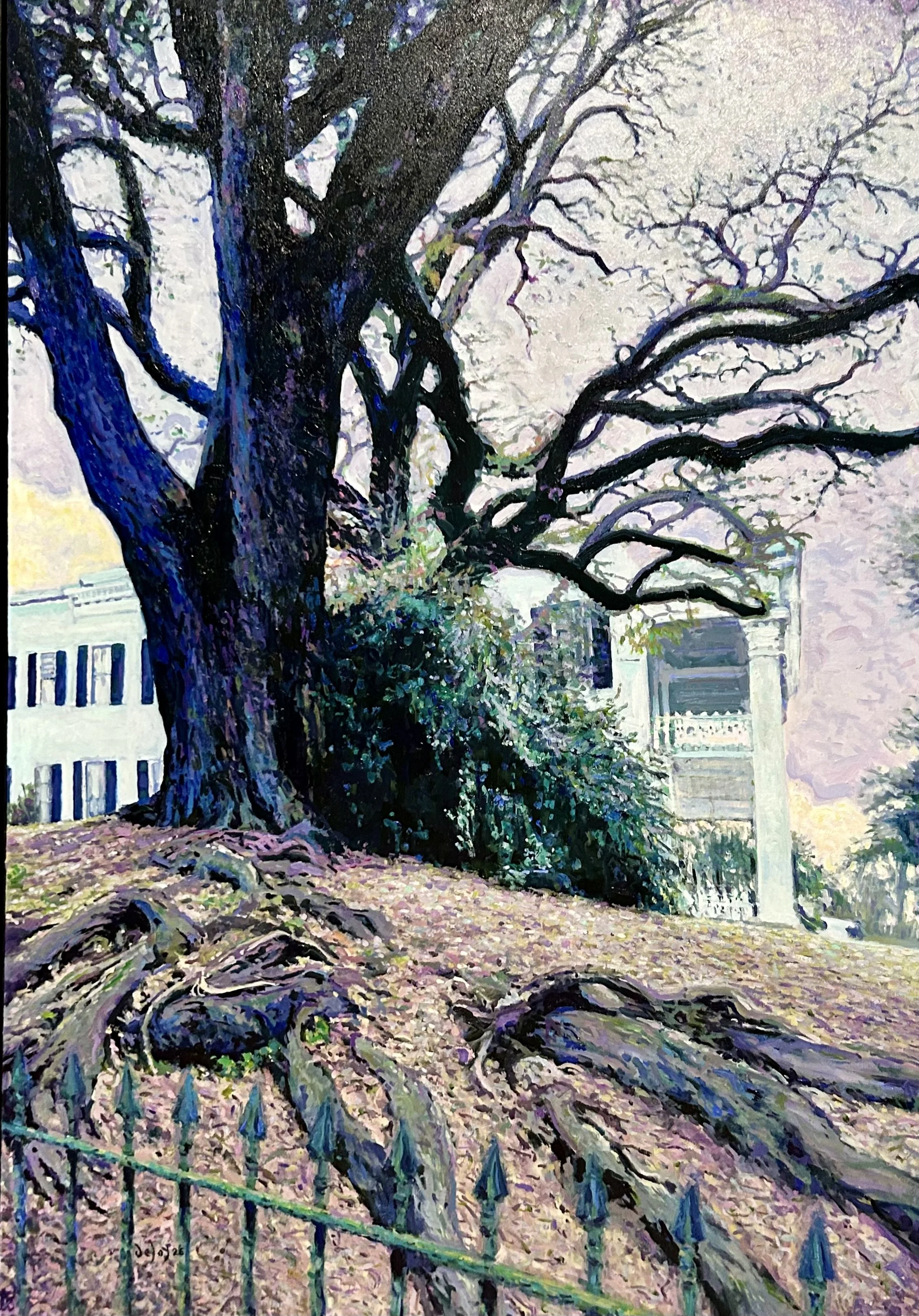 Stanton Oak,  36x52 inches, oil on canvas
$2,600