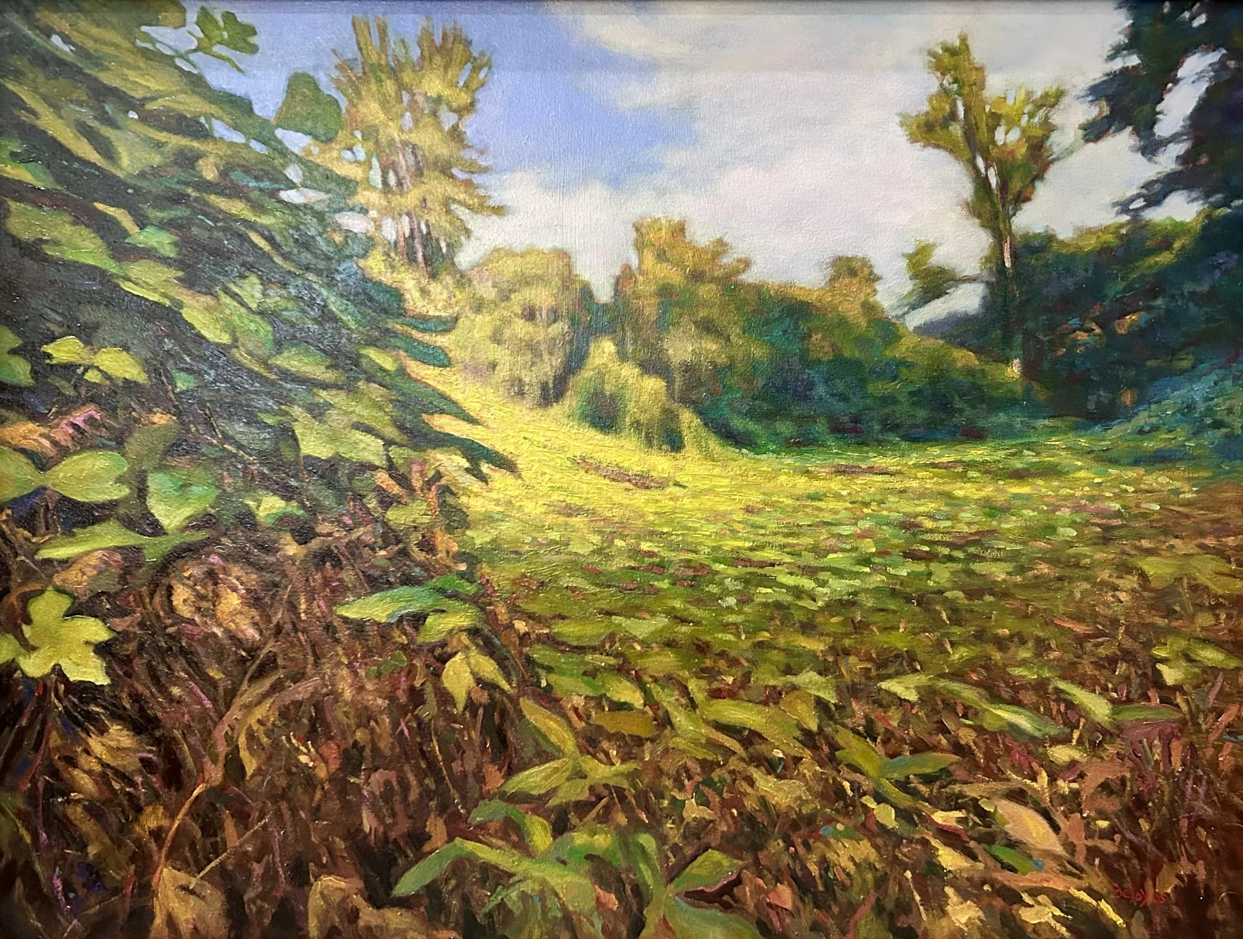 Kudzu Sea,  27x36 inches,  oil on canvas
$1,200