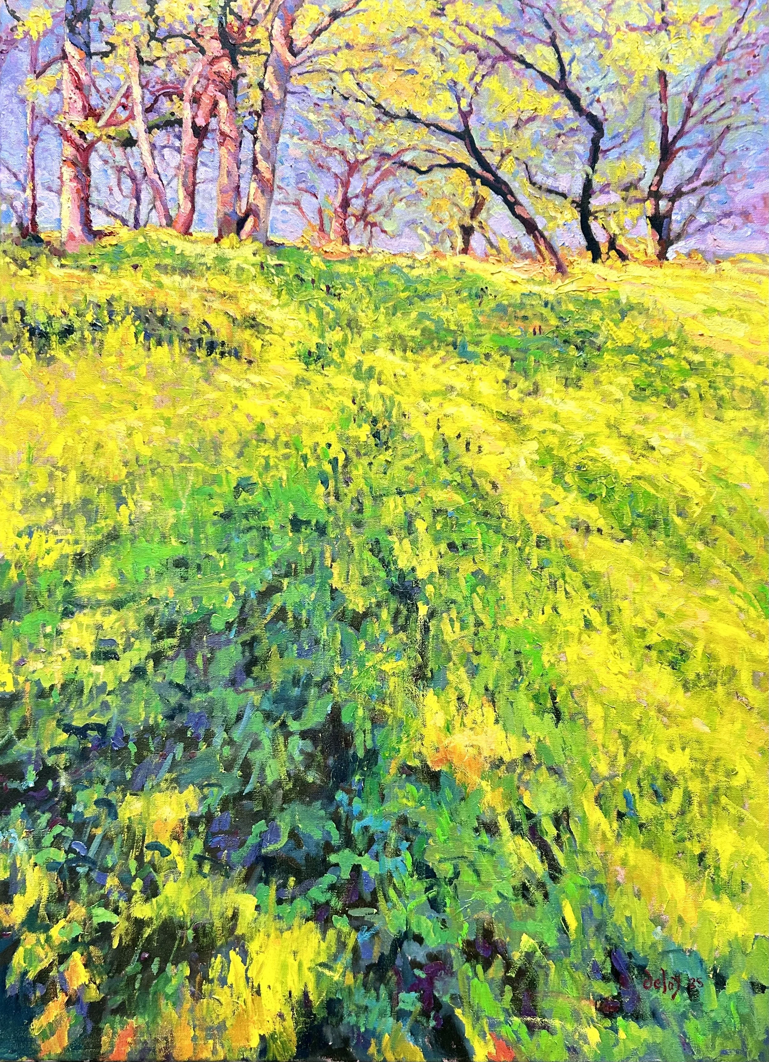 Top of the Hill,  22x30 inches, oil on canvas
$900