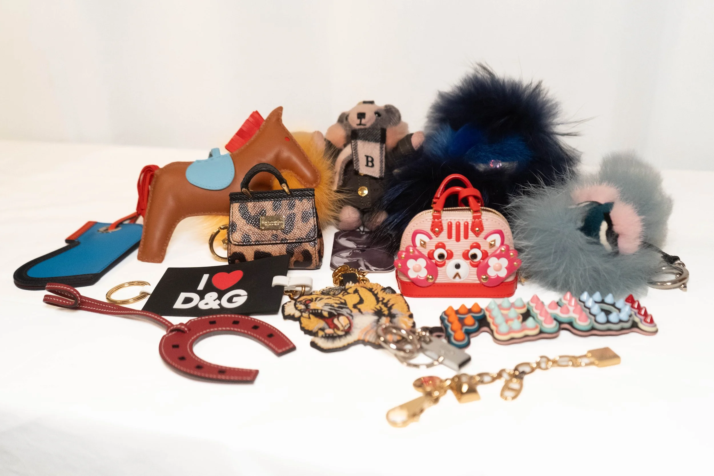 ZE01 Bag Charms (Assorted Designers)