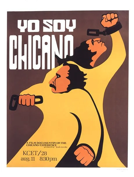 "Yo Soy Chicano,”Original Lithograph art by chicano artist Malaquias Montoya.