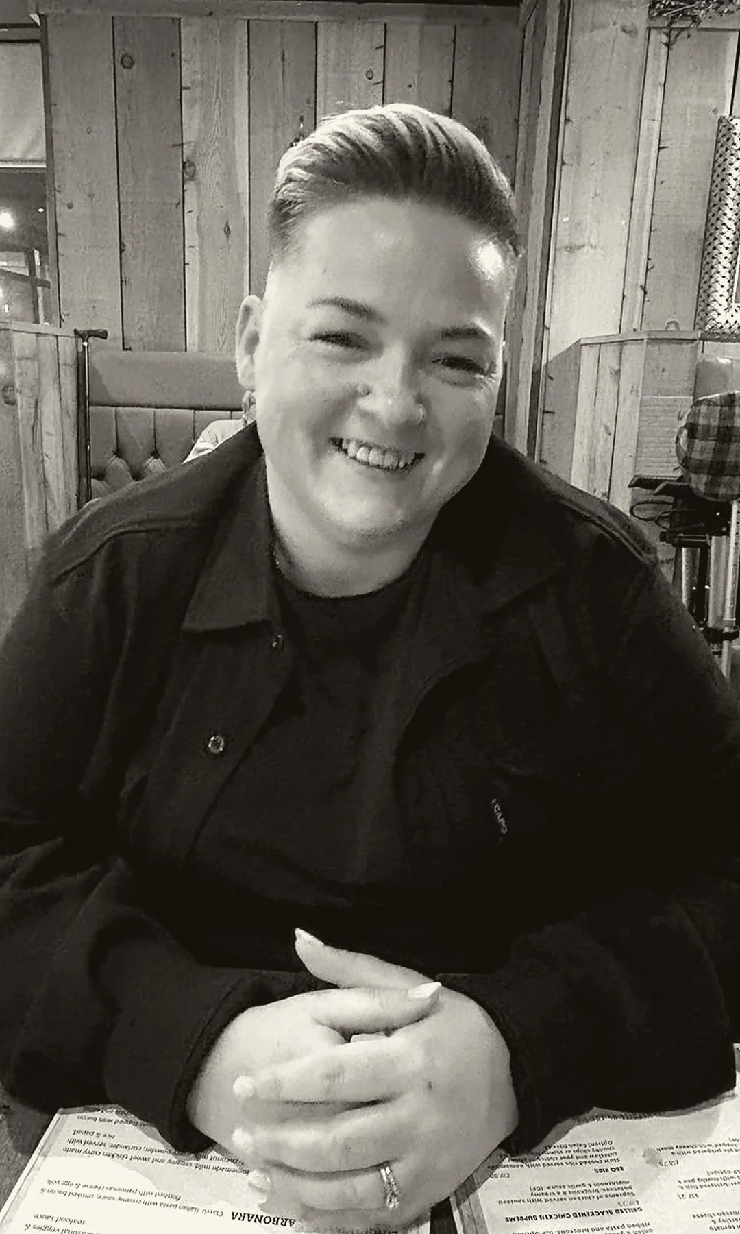 Jodie Jago, counsellor, smiling