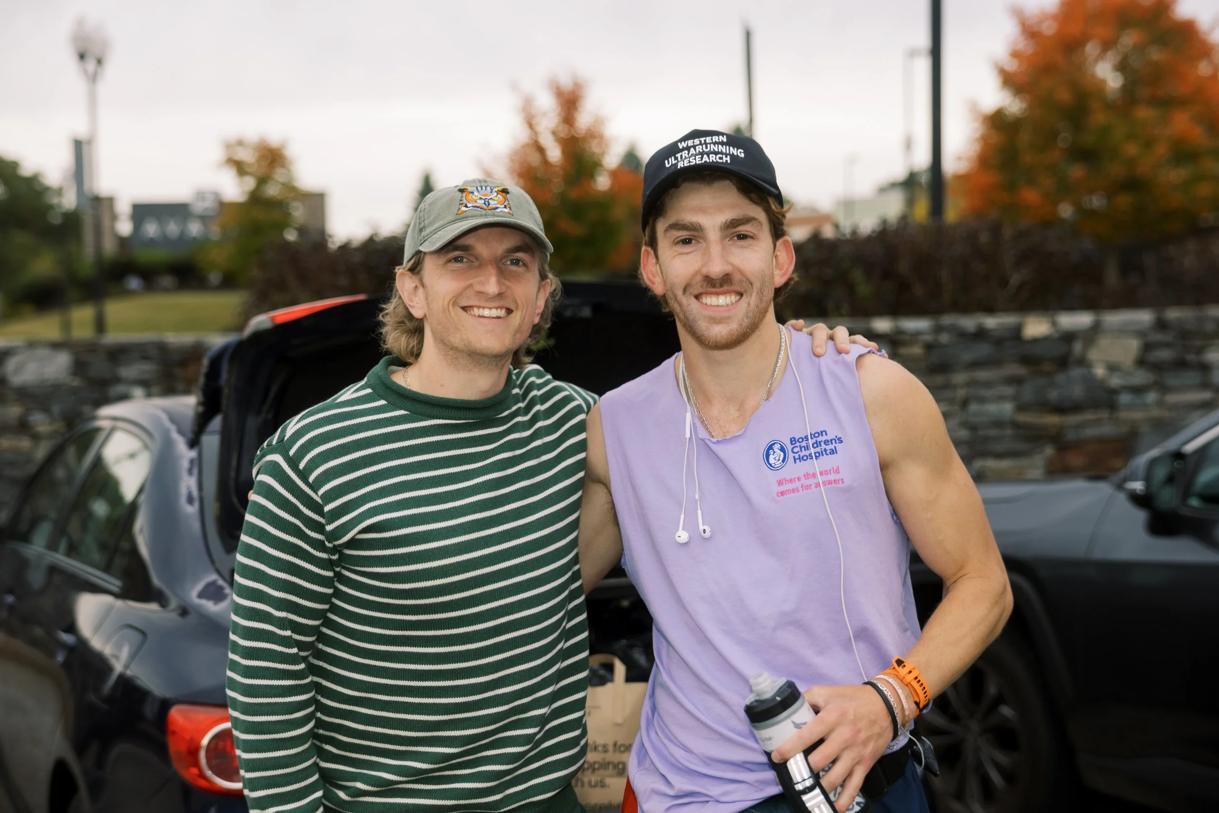 James and supporter Lucas