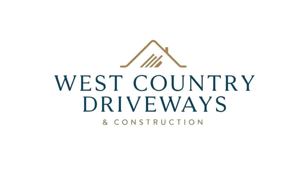 West Country Driveways & Construction logo with stylized house roof icon