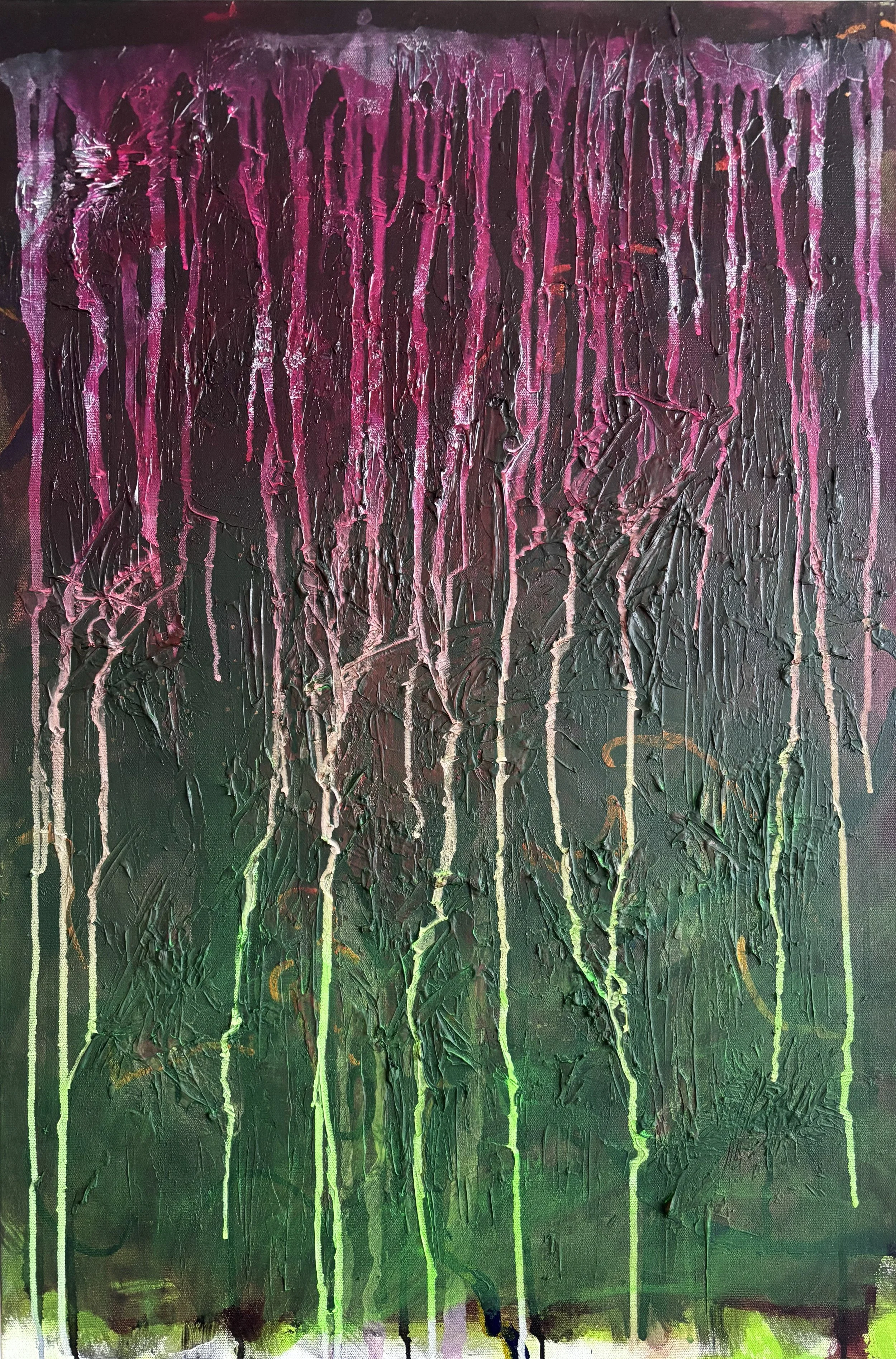Untitled, 2026, acrylic on canvas, 24 x 36 in.