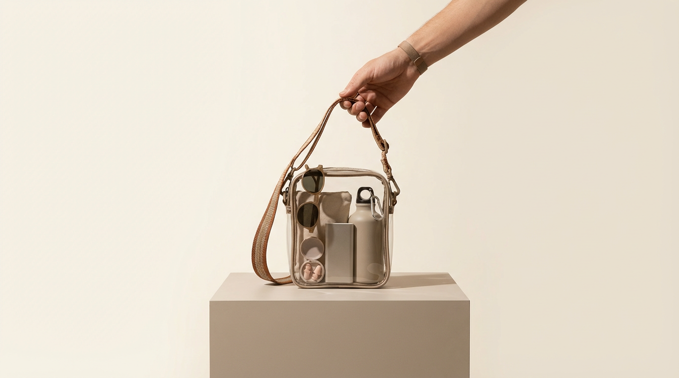 Clear Crossbody Bag