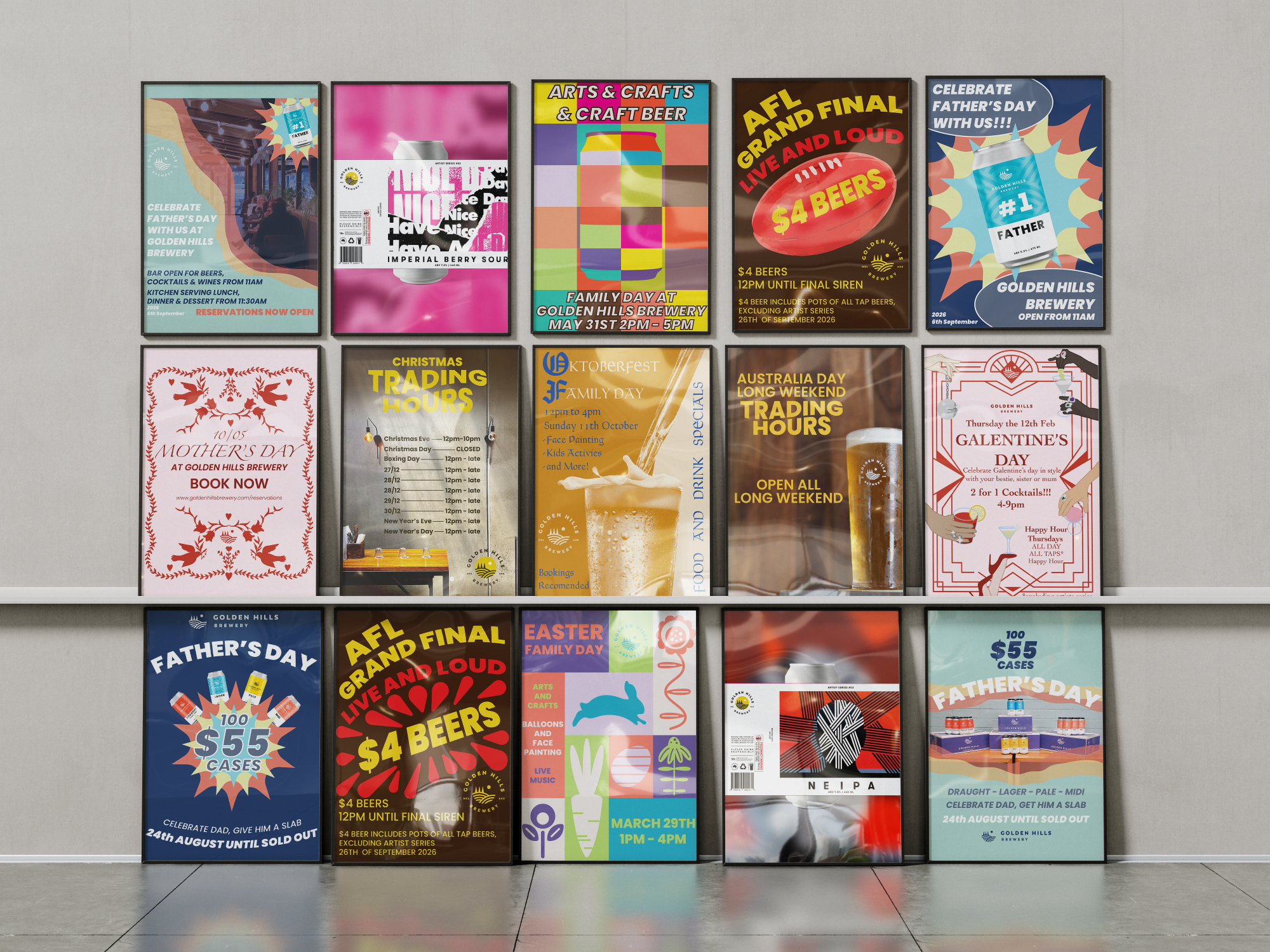 collection of posters