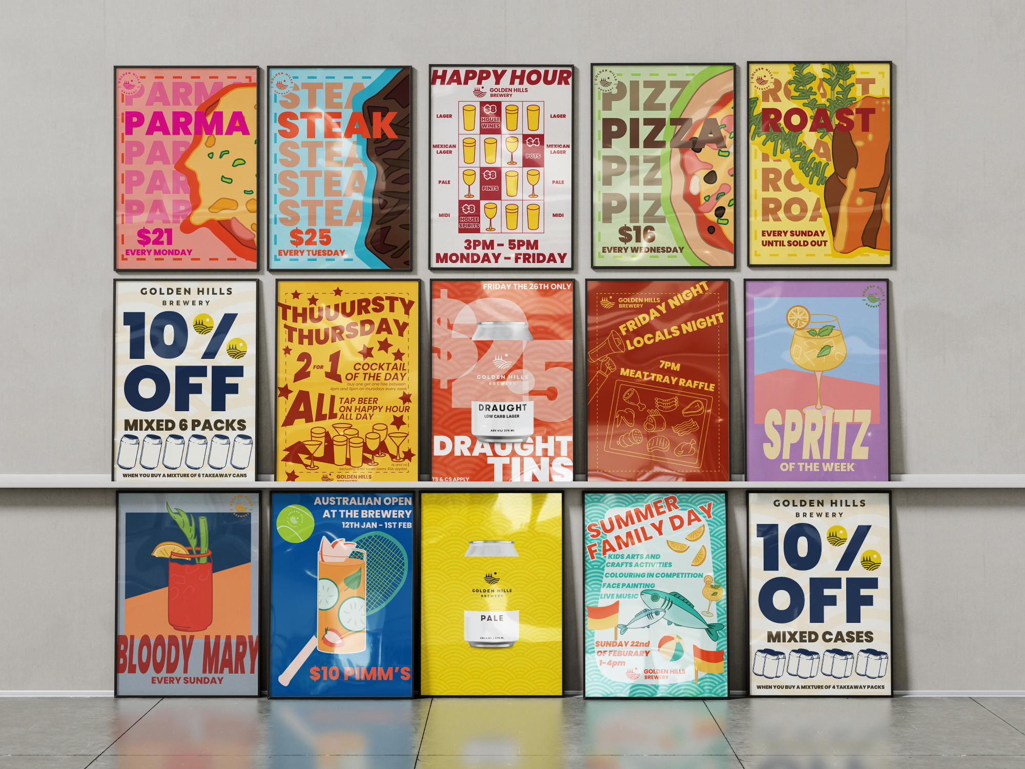 collection of posters