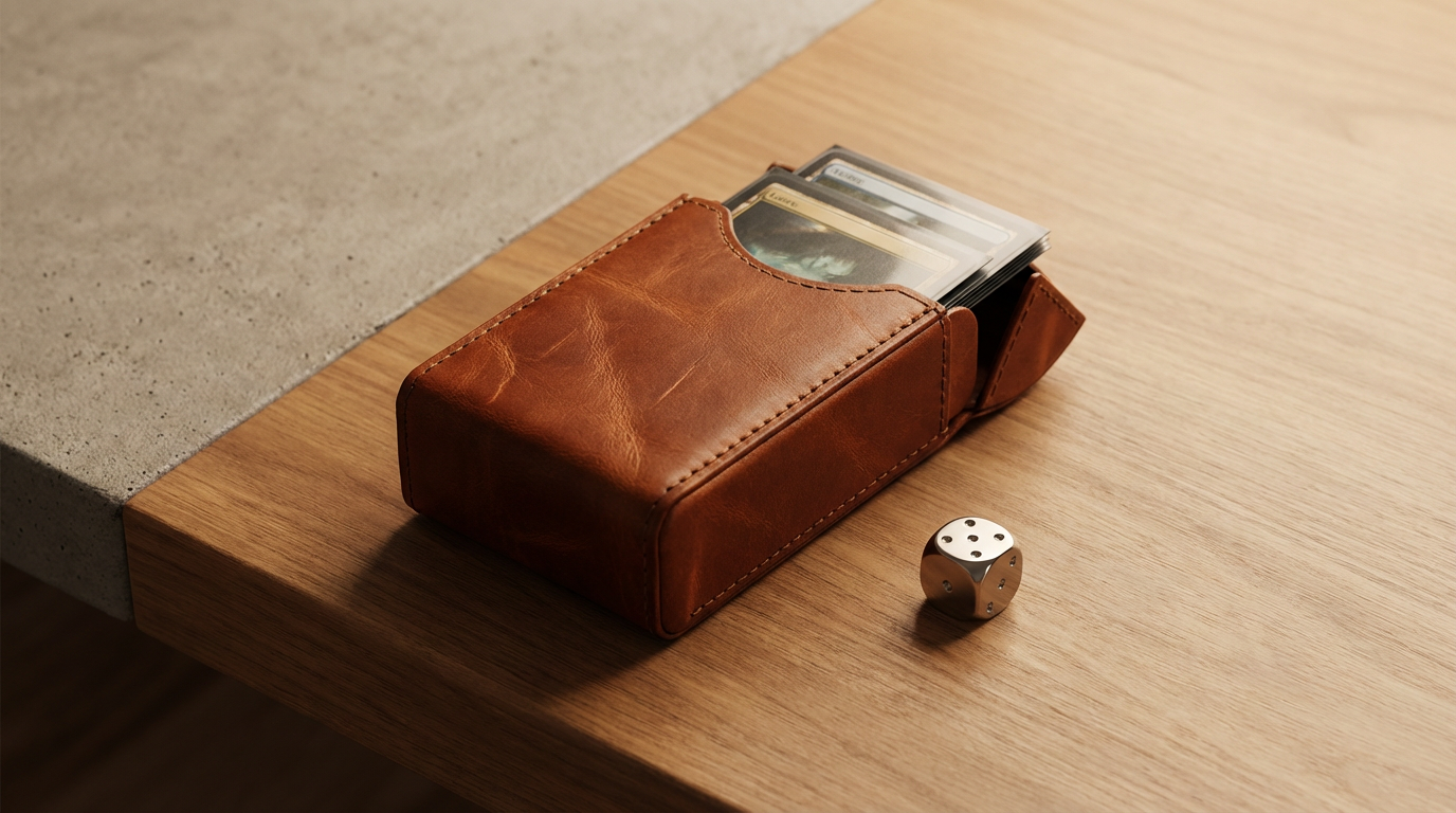 Leather Deck Box
