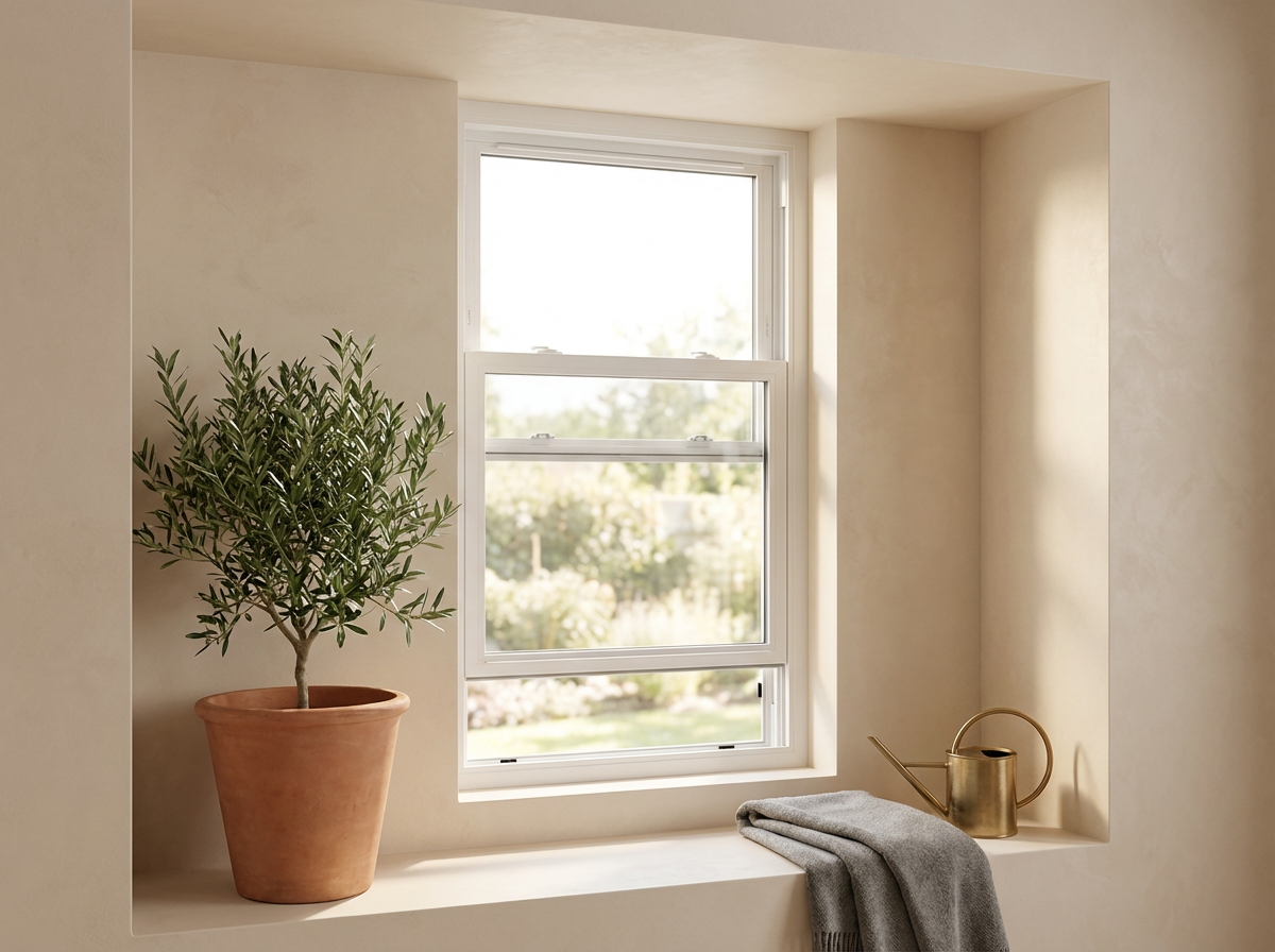 Double-Hung Vinyl Window