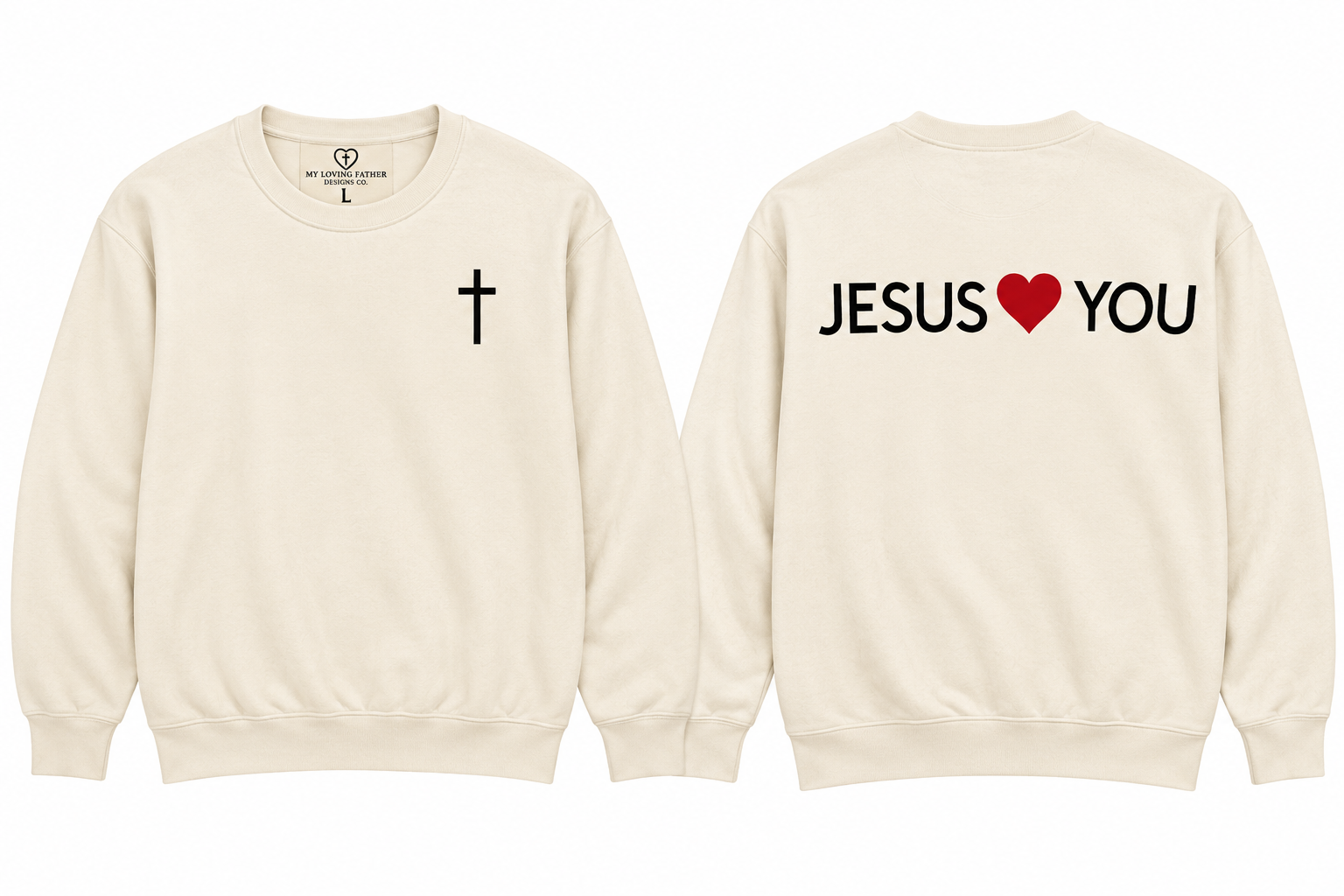JESUS LOVES YOU SWEATER