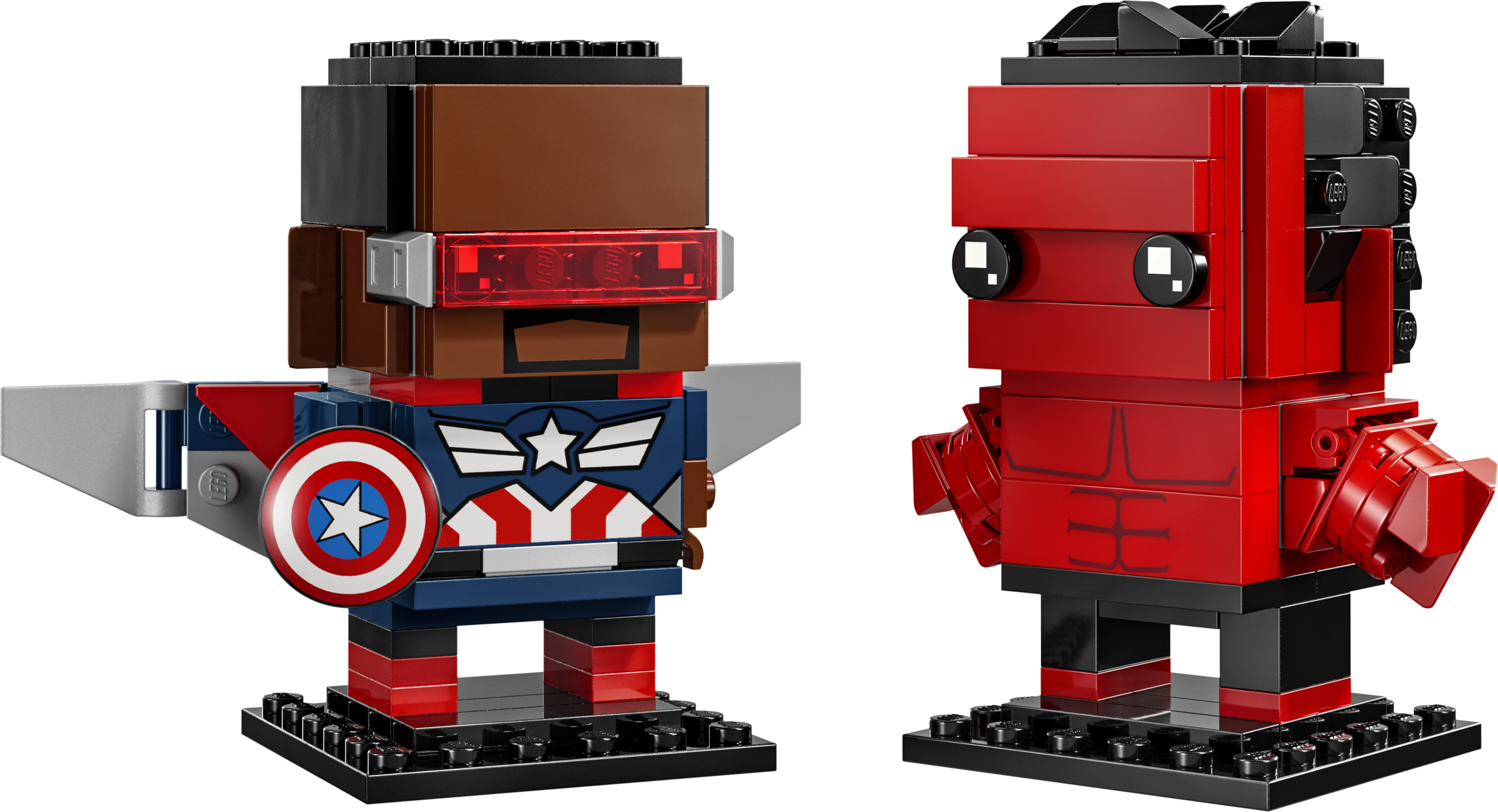 Captain America & Red Hulk Figures (40668)