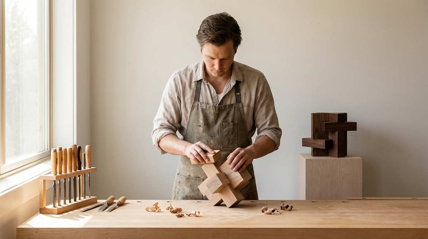 Custom Wood Puzzle Design