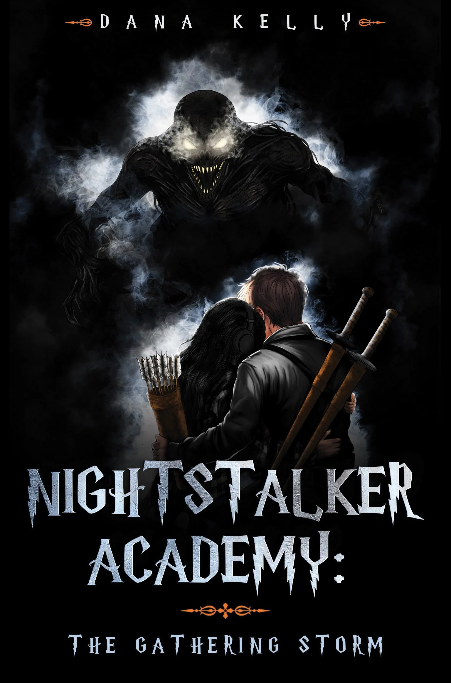 The book cover of Nightstalker academy