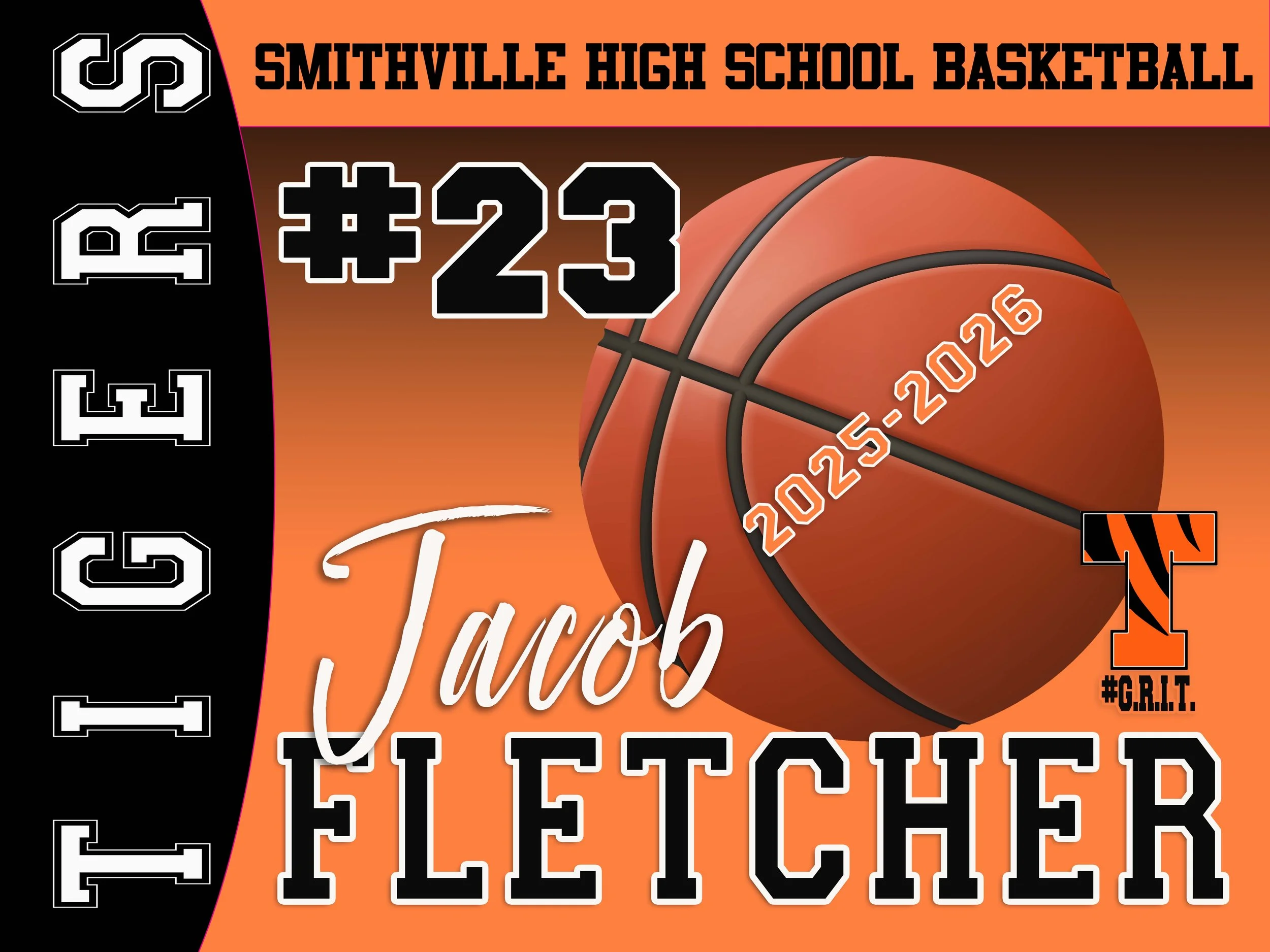 Smithville High School Yard Sign  - Boys Basketball