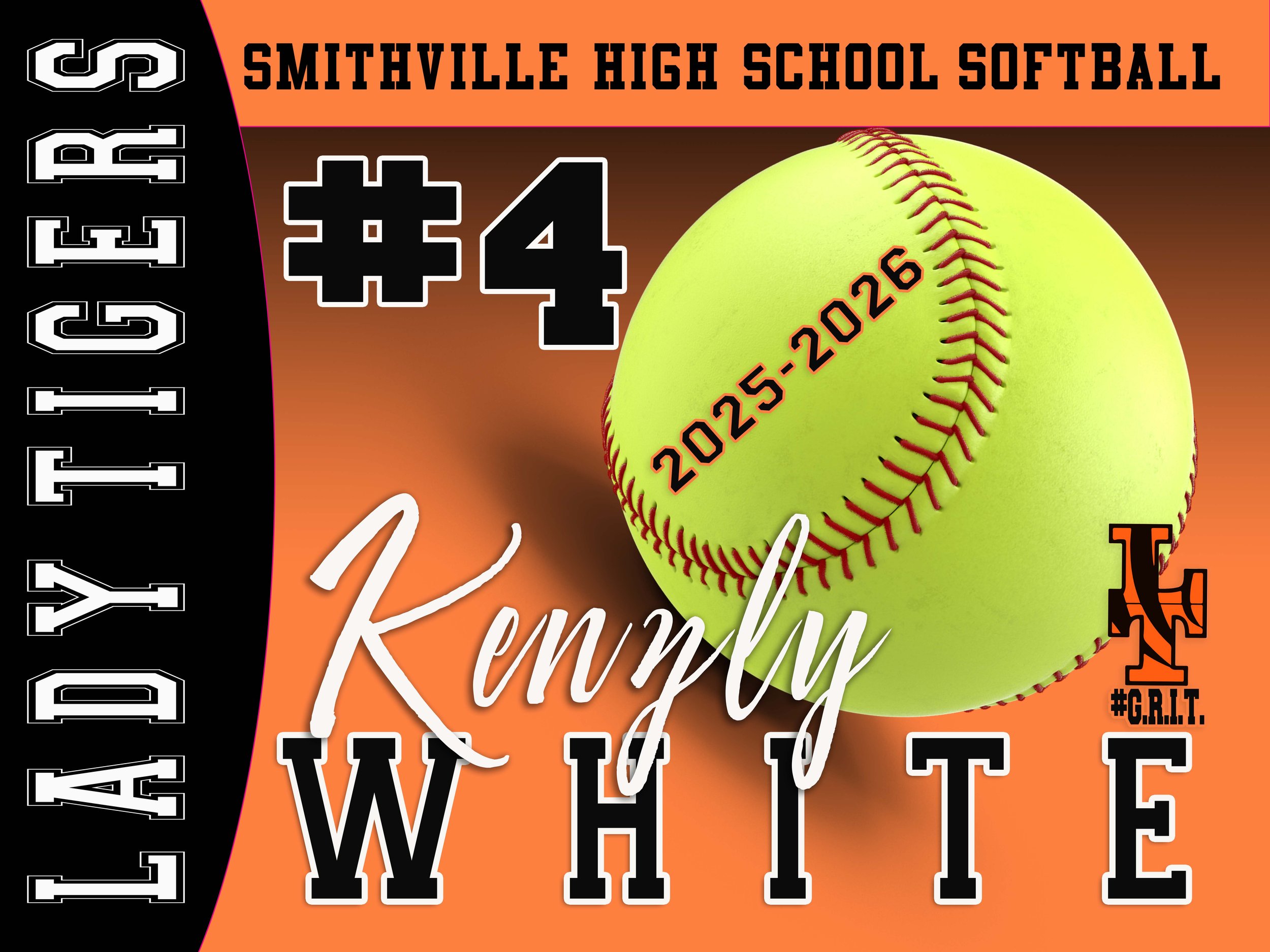 Smithville High School Yard Sign - Softball