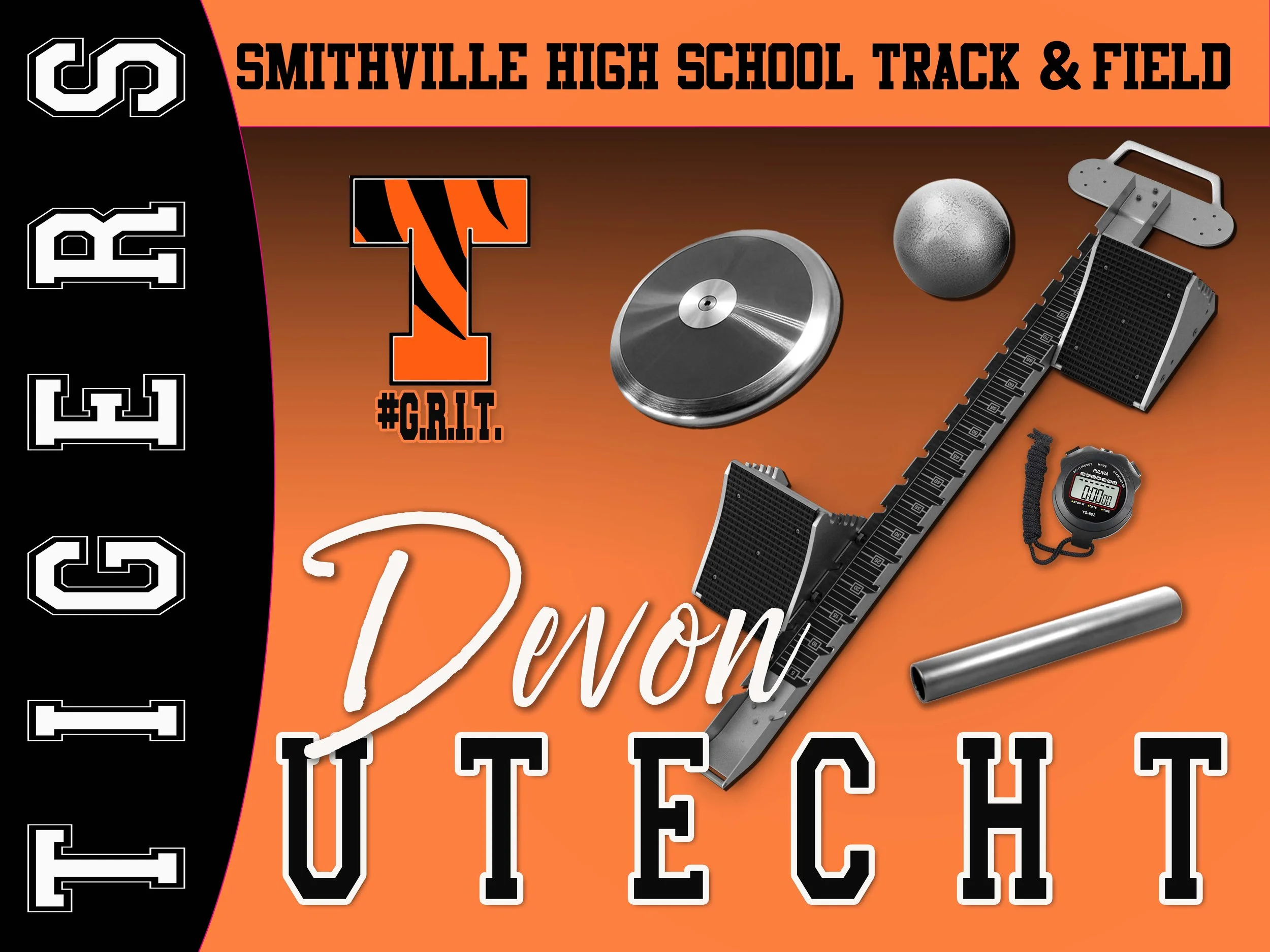 Smithville High School Yard Sign - Boys Track