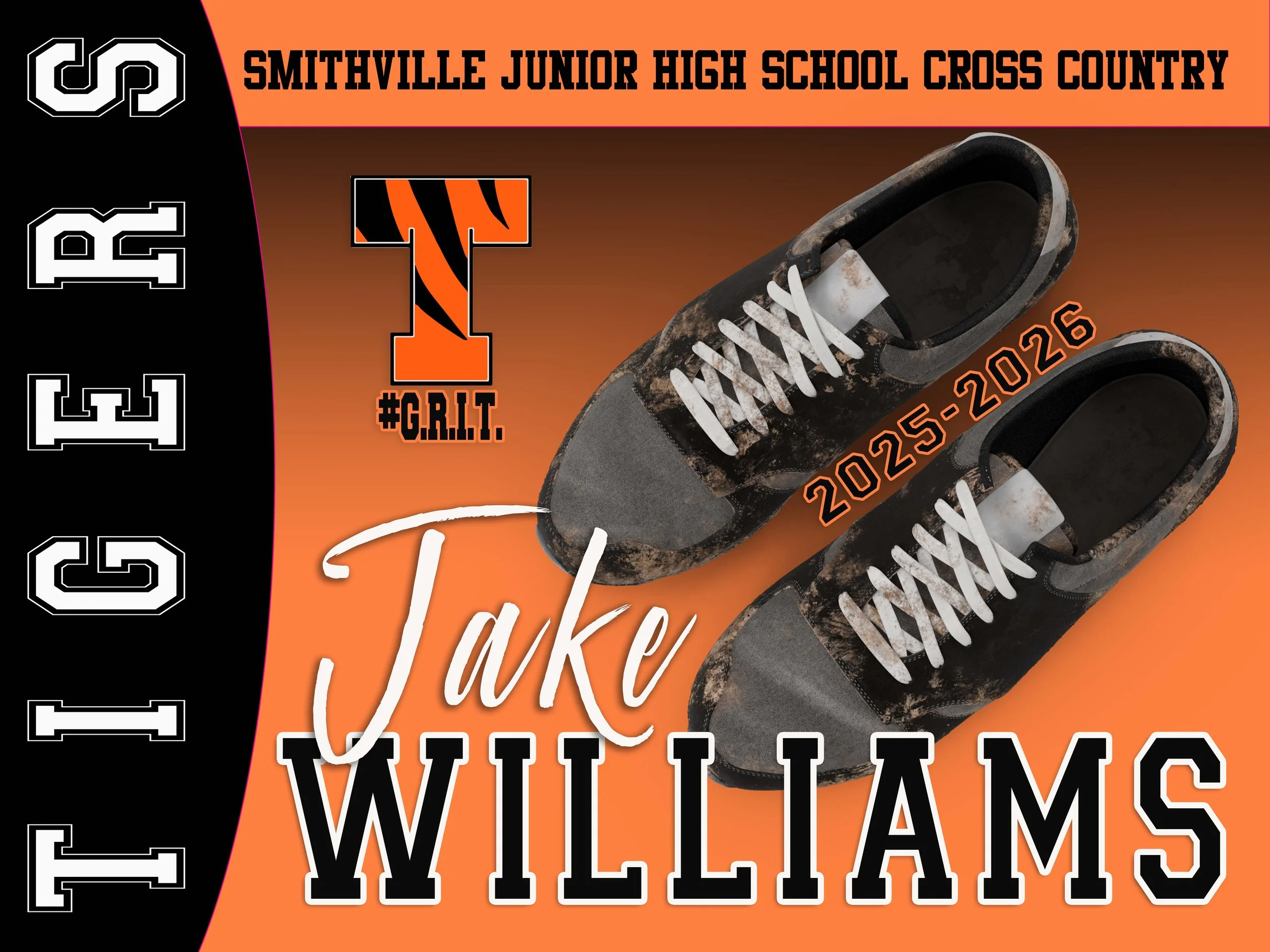 Smithville JUNIOR High School Yard Sign - Boys Cross Country