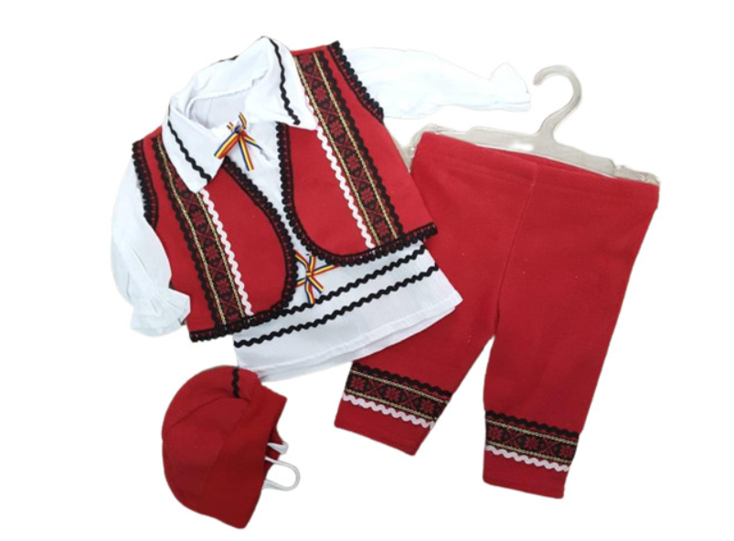 Romanian Traditional Boys' Costume - 5-Piece Set