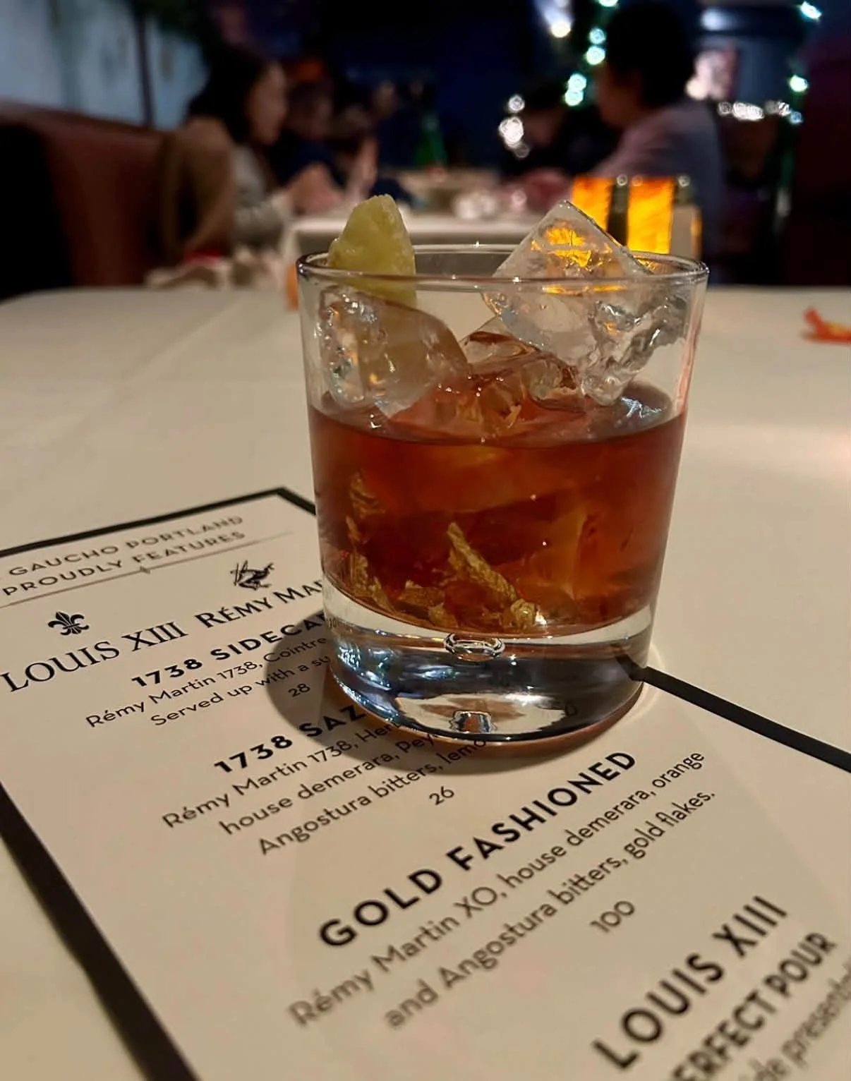 Rémy Martin cocktails at Gaucho Portland