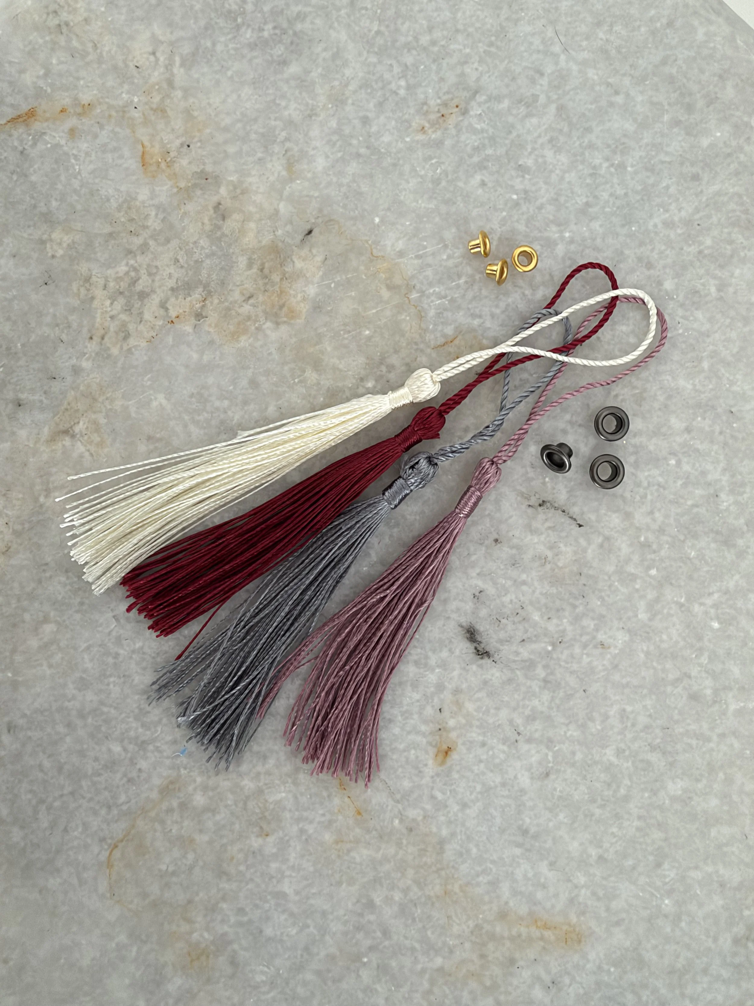 tassels grommets