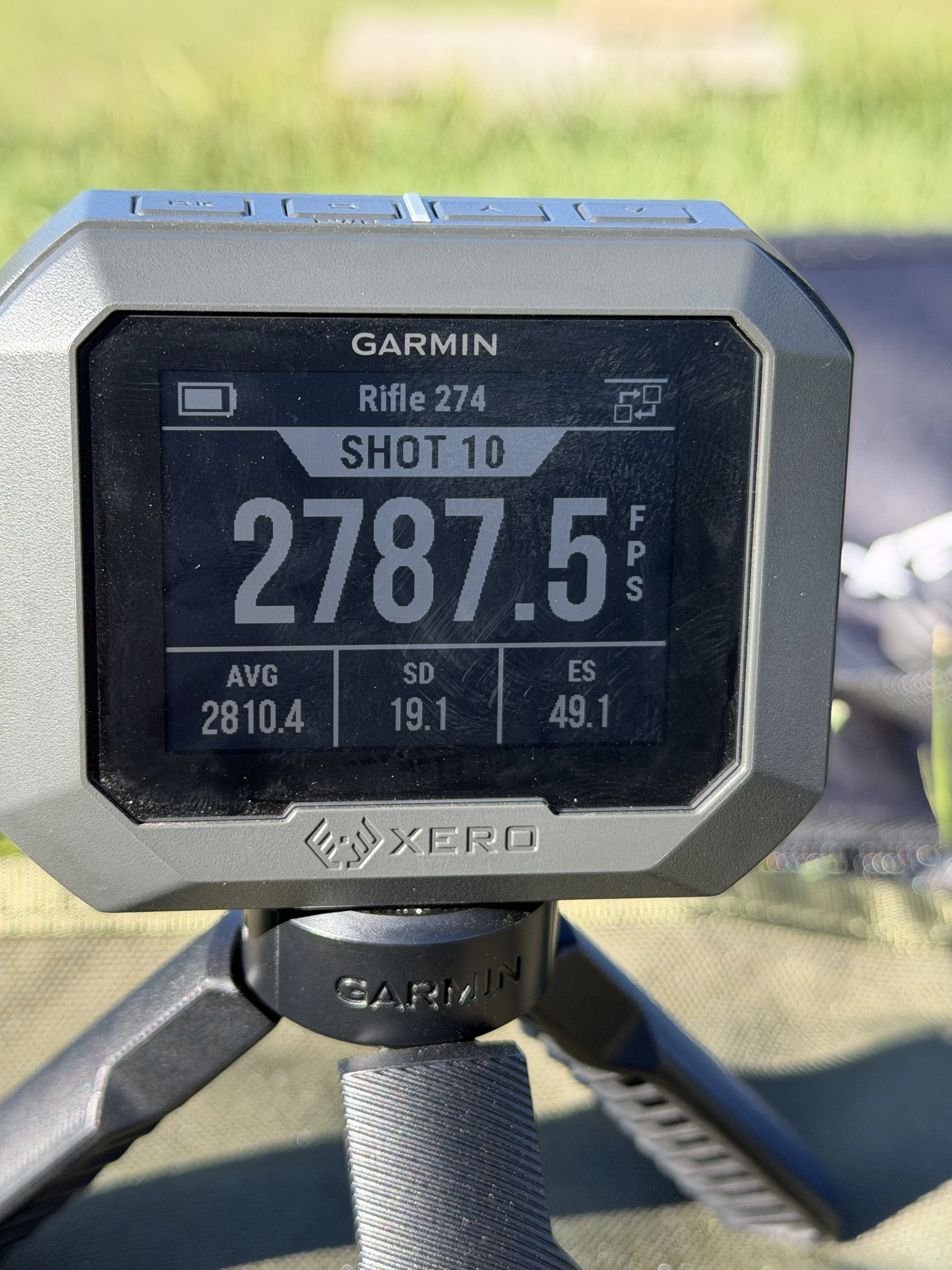 Garmin Xero chronograph