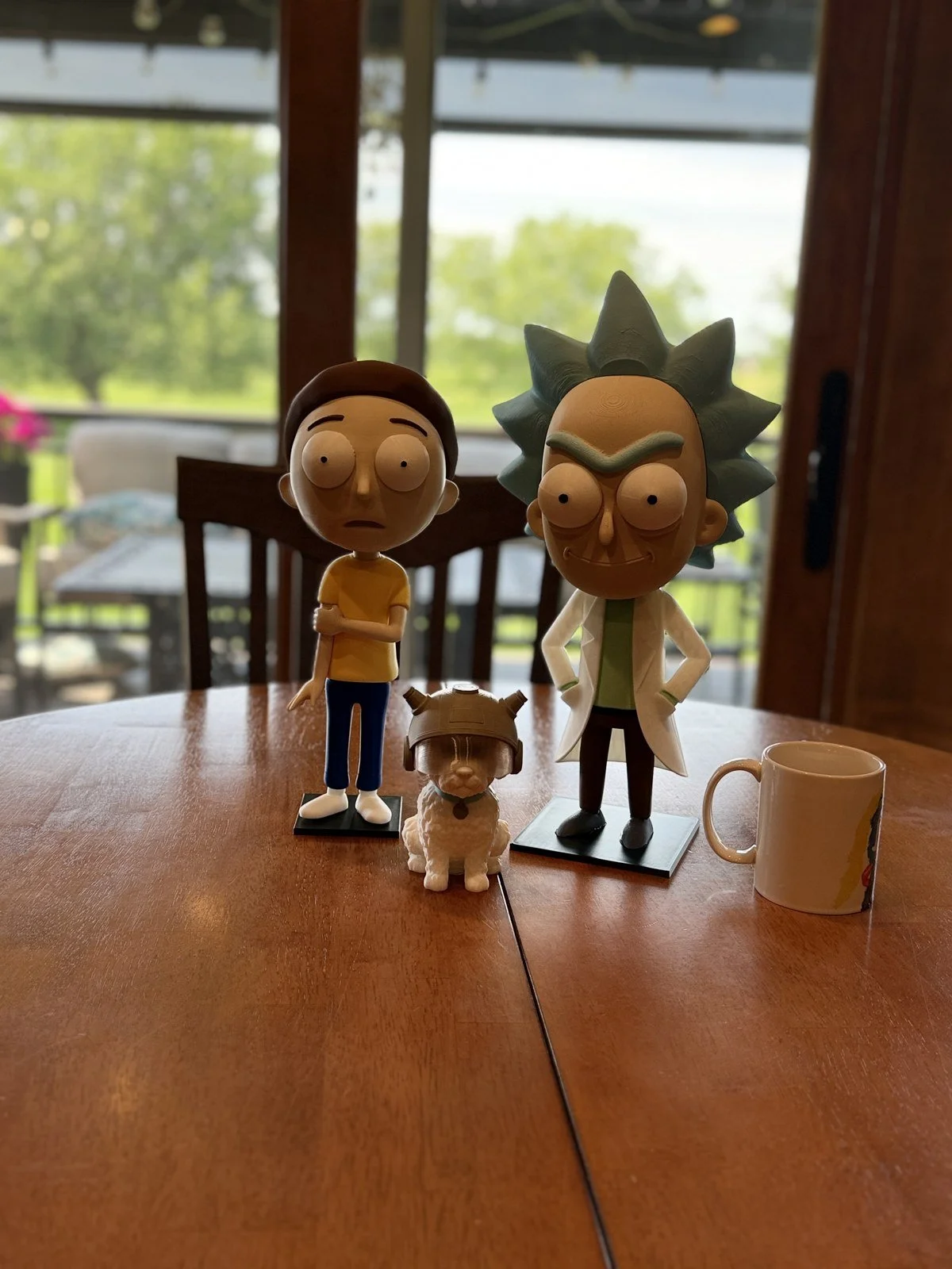 Rick, Morty and Snuffles