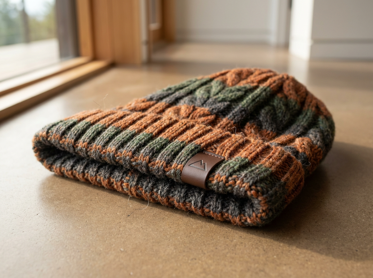Ribbed Knit Beanie
