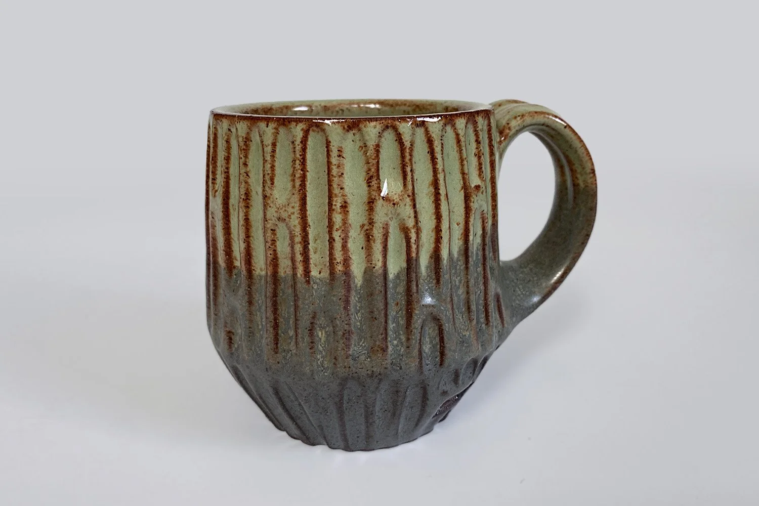 Mug: Tapered + Carved