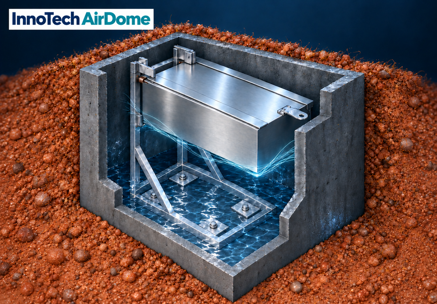 InnoTech AirDome vault in soil.png
