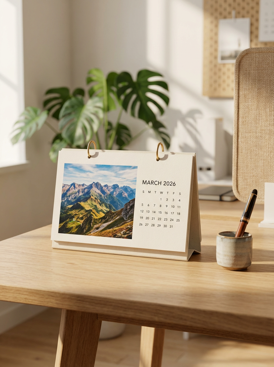Photo Desk Calendar