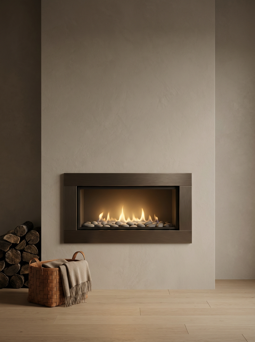 Linear Gas Fireplace