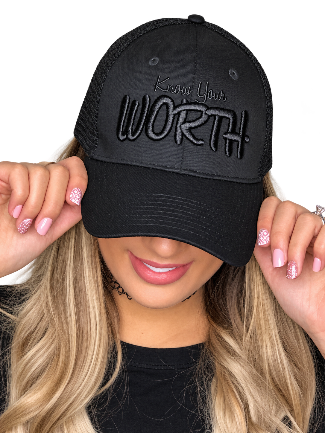 Know Your Worth Hat Photo