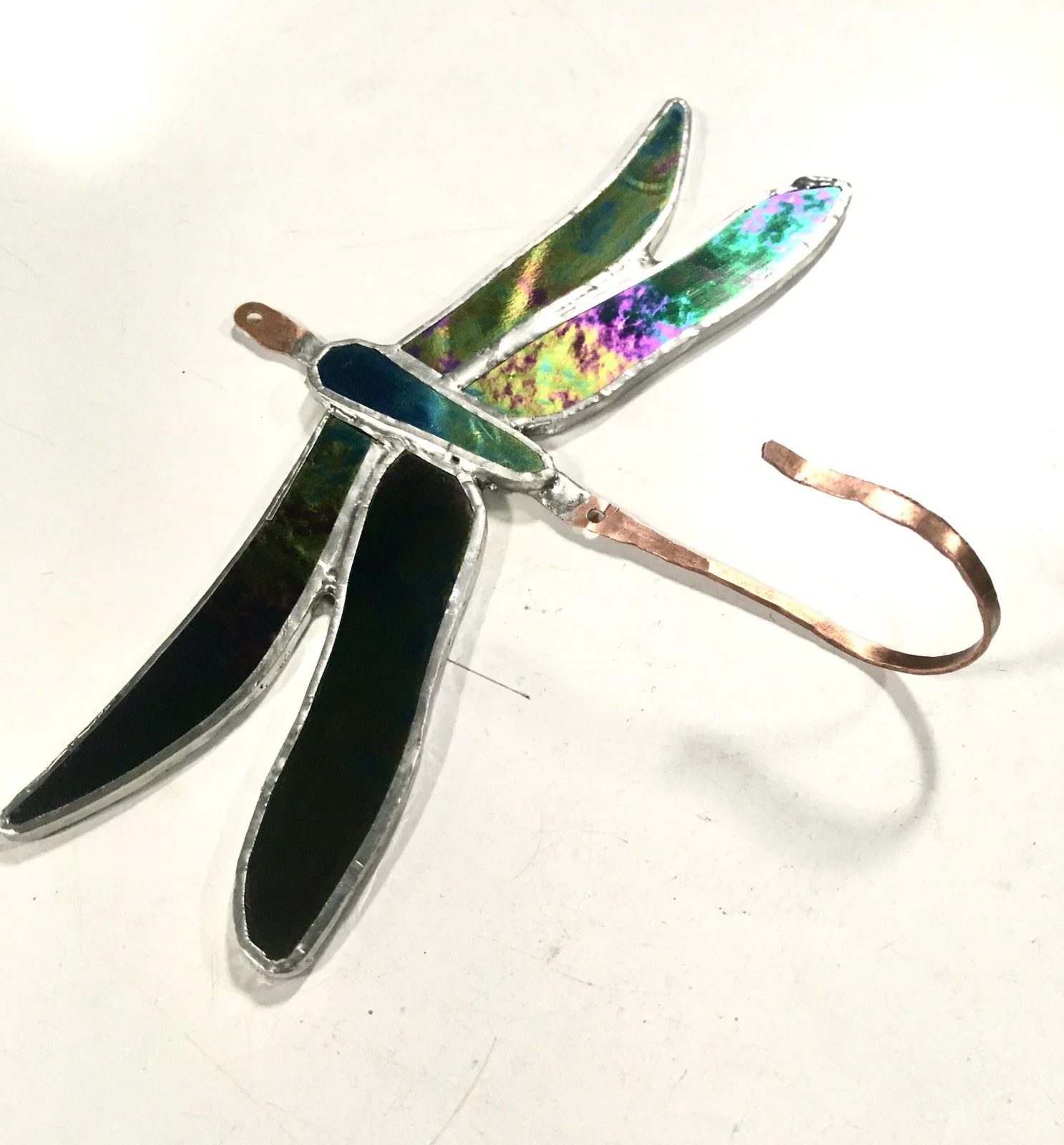 Dragonfly Copper Key Hook