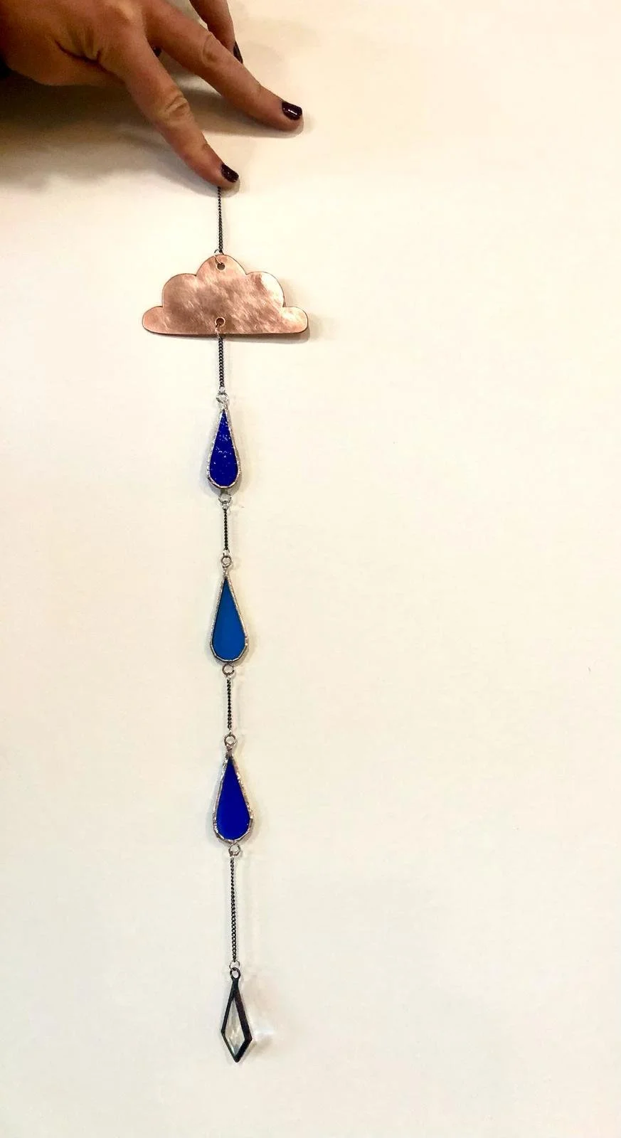 Copper Cloud Suncatcher
