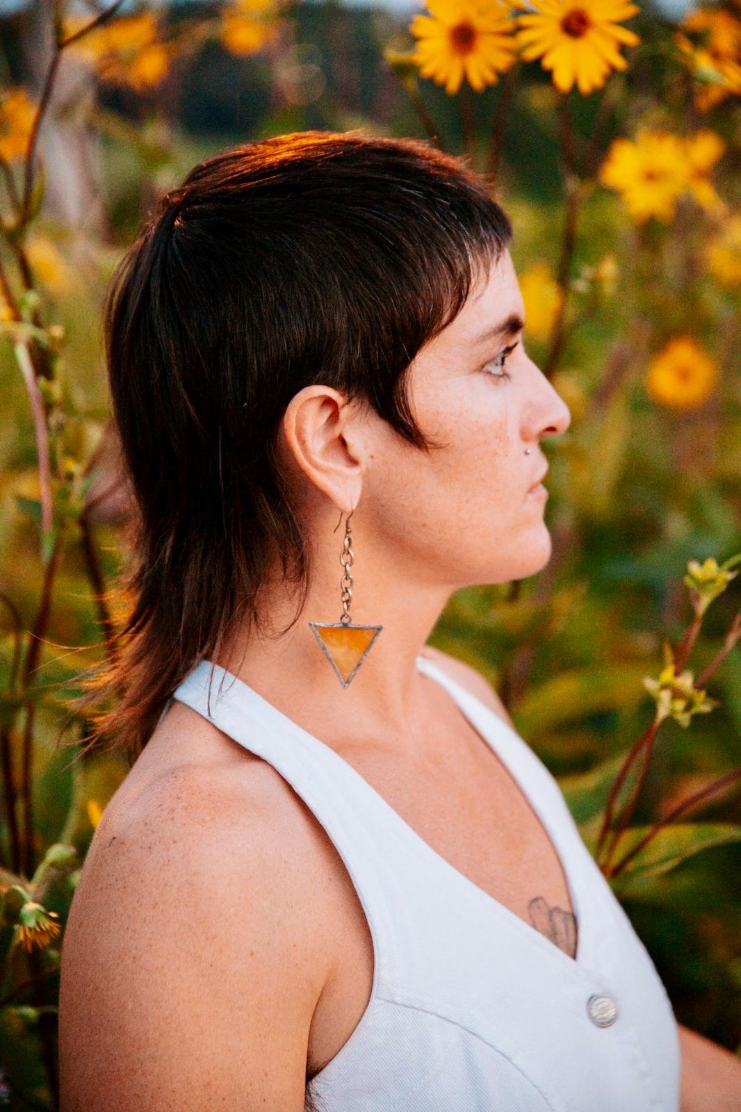 Glass Earrings