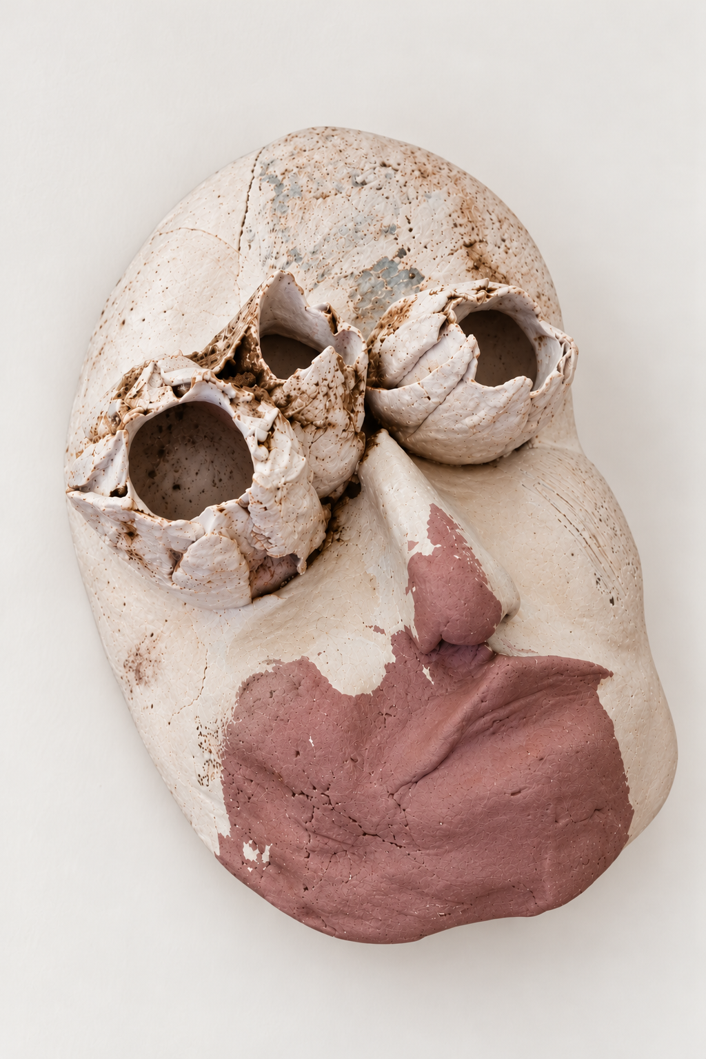 Cracked Clay Mask with Hollow Eyes.png