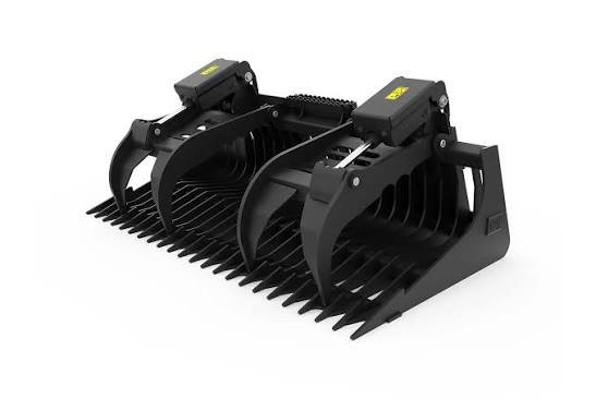 72" SKID STEER SKELETON GRAPPLE BUCKET