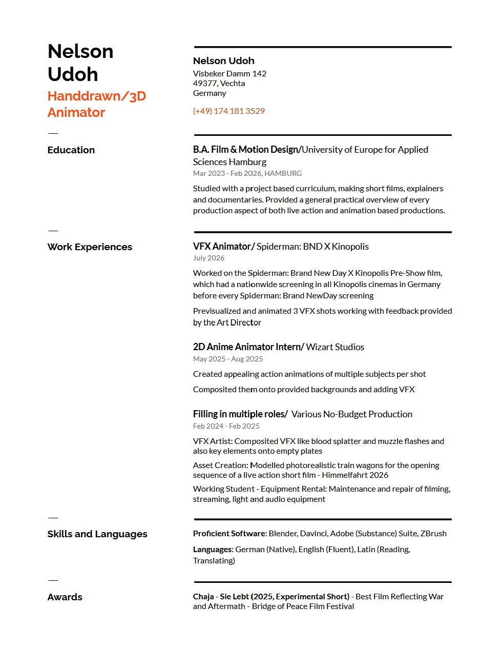 Resume