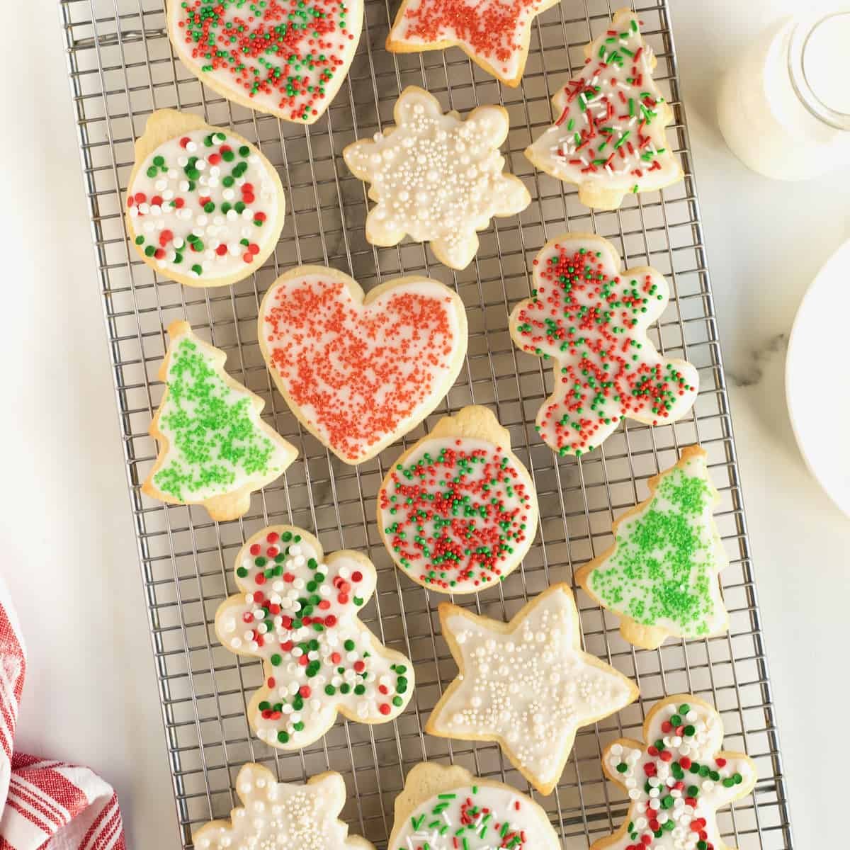 Holiday Sugar Cookie Cut-Outs-Dozen