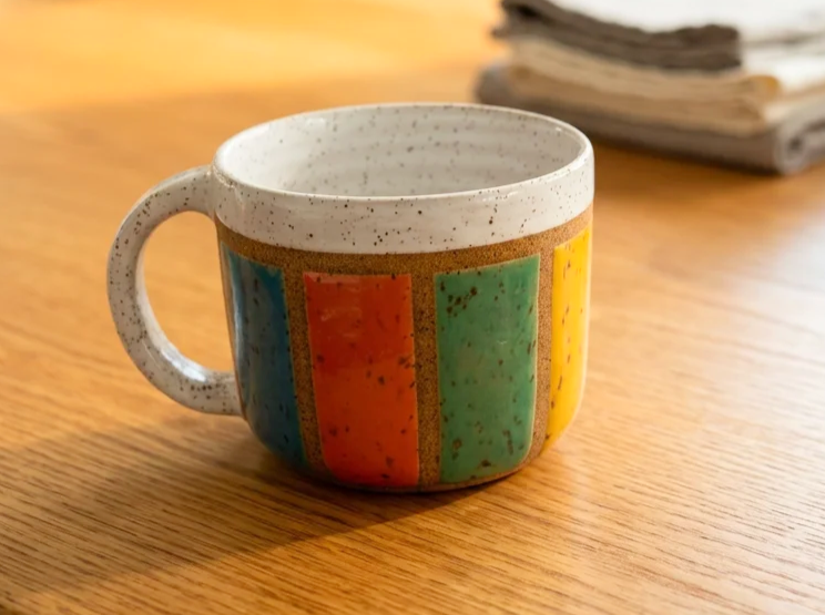 Color Block Mug