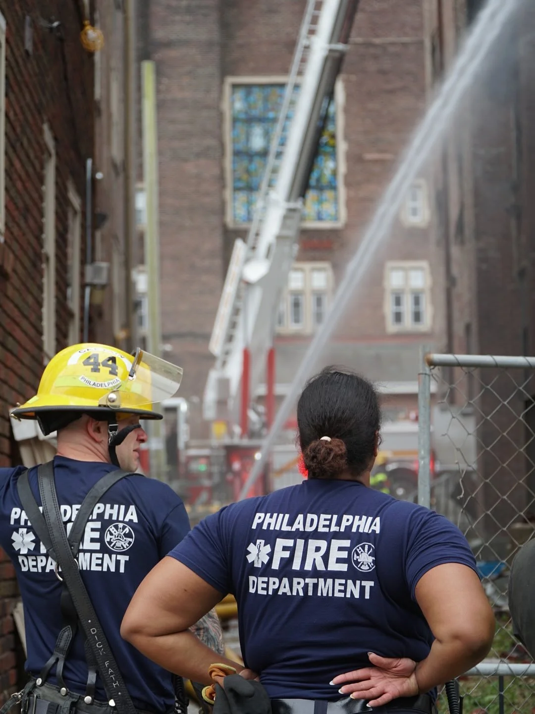 Taken June 9th, 2025 at an apartment fire.