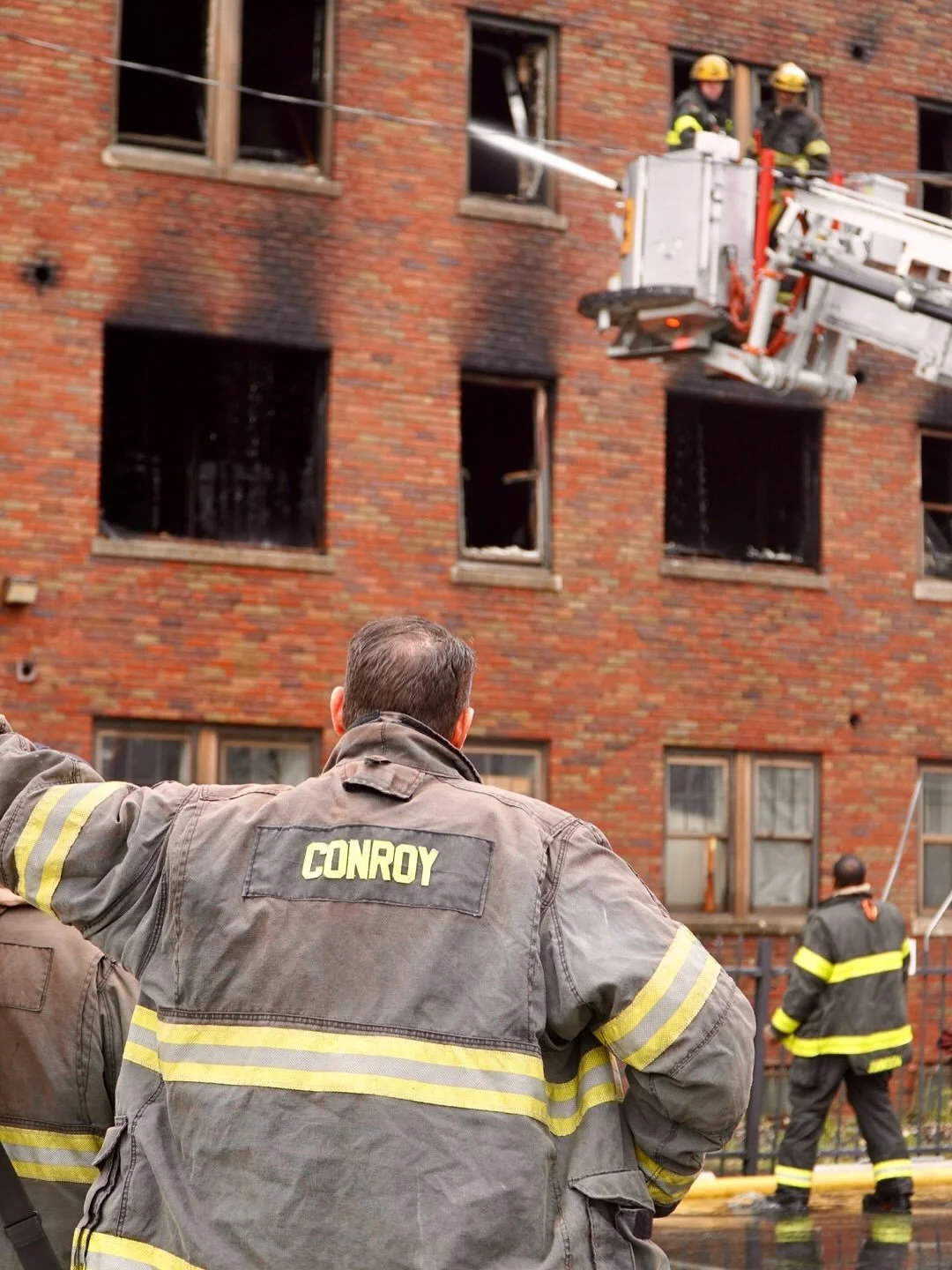 Taken June 9th, 2025 at an apartment fire.