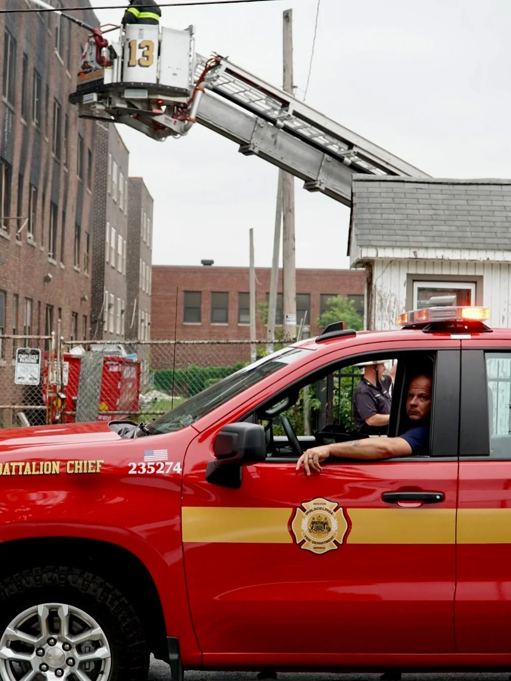 Taken June 9th, 2025 at an apartment fire.