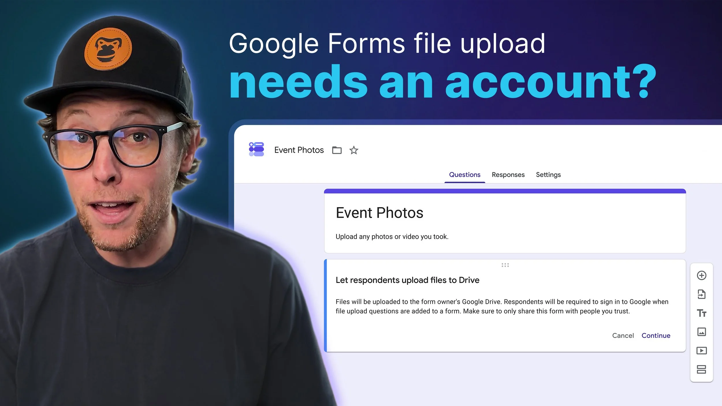 EZ File Drop: Google Forms